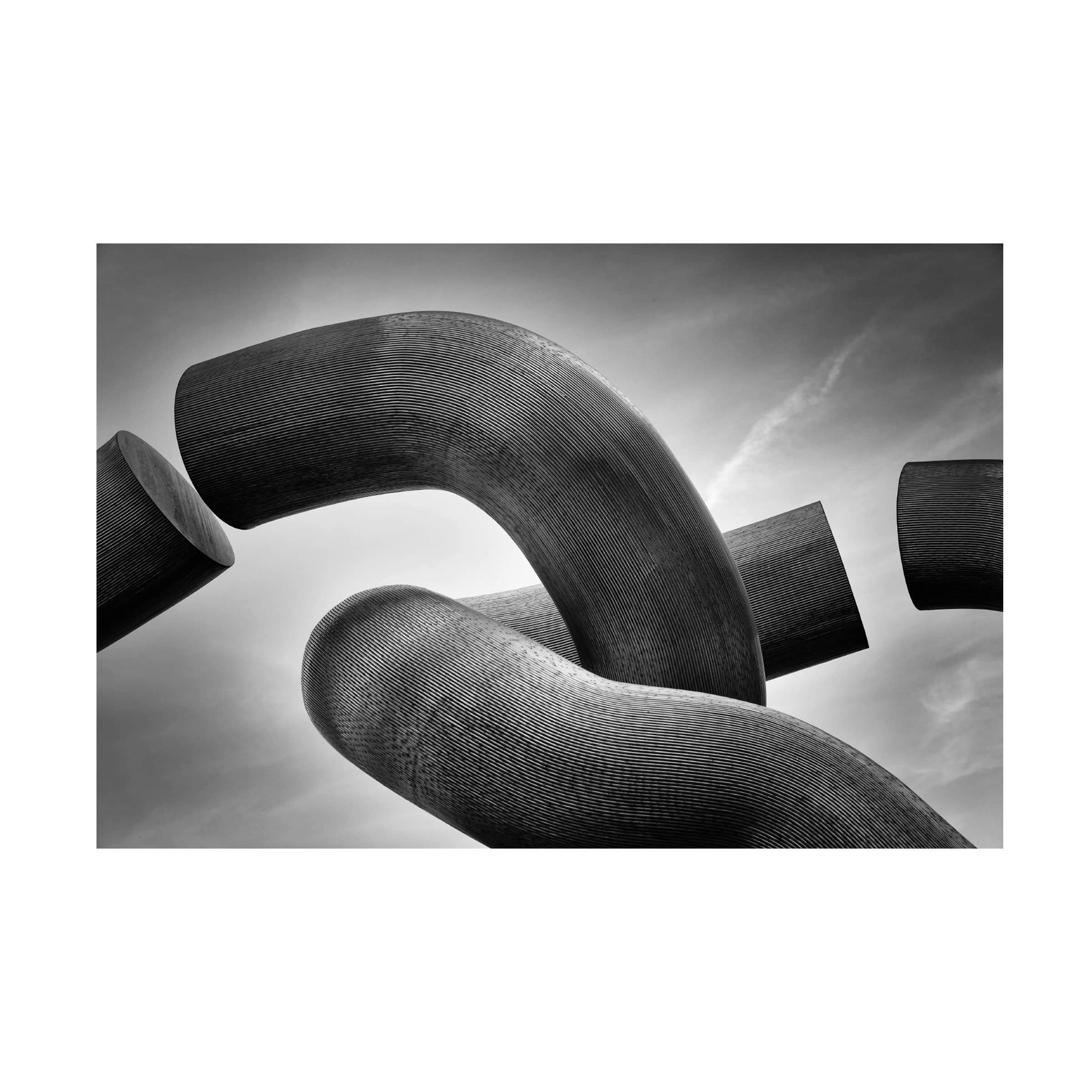 Peter Pfeiffer 'Separated' Canvas Wall Art Print - Modern Abstract Painting for Living Room, Bedroom & Office Decor | Trademark Fine Art Collection