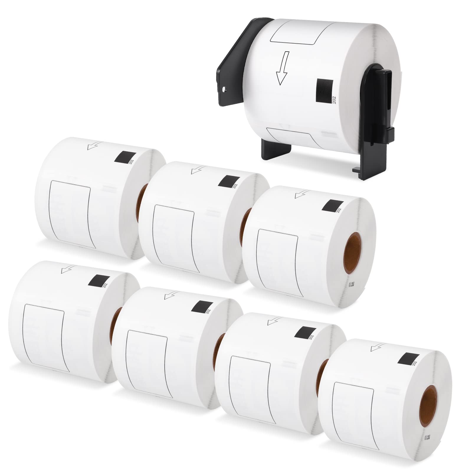 Label KINGDOM DK-1202 White Shipping Labels - 2.4