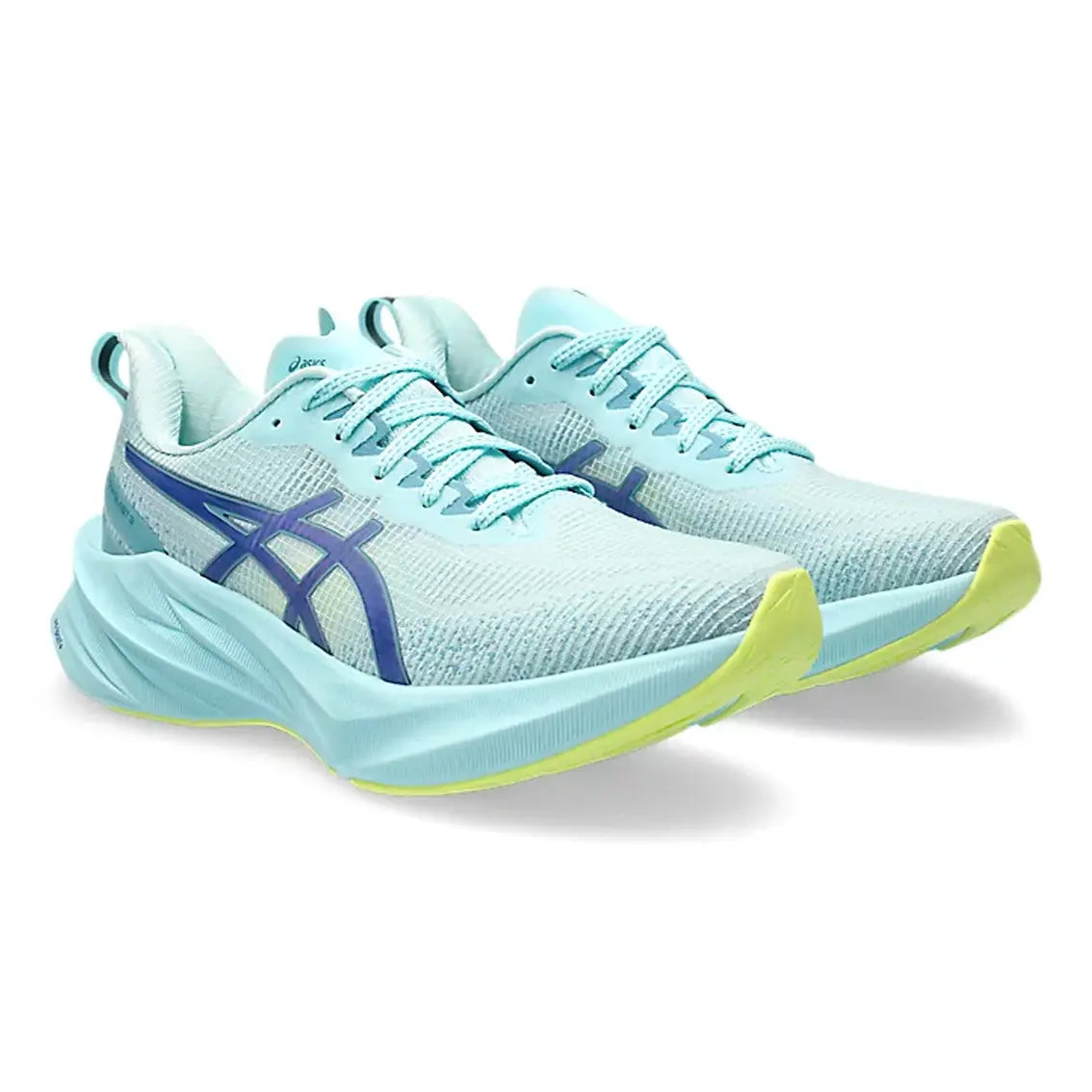 ASICS Novablast 3 LE Women's Running Shoes - Aquamarine/Purple | Lightweight Cushioned Sneakers for Jogging, Gym & Daily Wear
