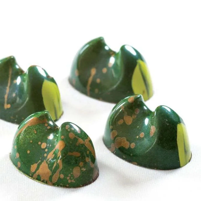 Premium Antonio Bachour Bonbons Chocolate Mold - Toro Design with 21 Unique Forms for Professional Baking & Candy Making | Perfect for Home Chefs, Bakeries & Chocolate Shops