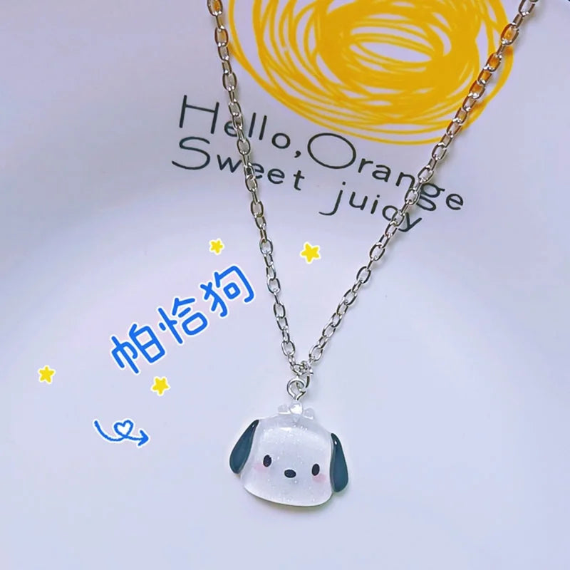 Halloween Orange Sweet Juicy Necklace - Fun & Playful Fruit Jewelry for Costume Parties, Cosplay, and Festive Accessories