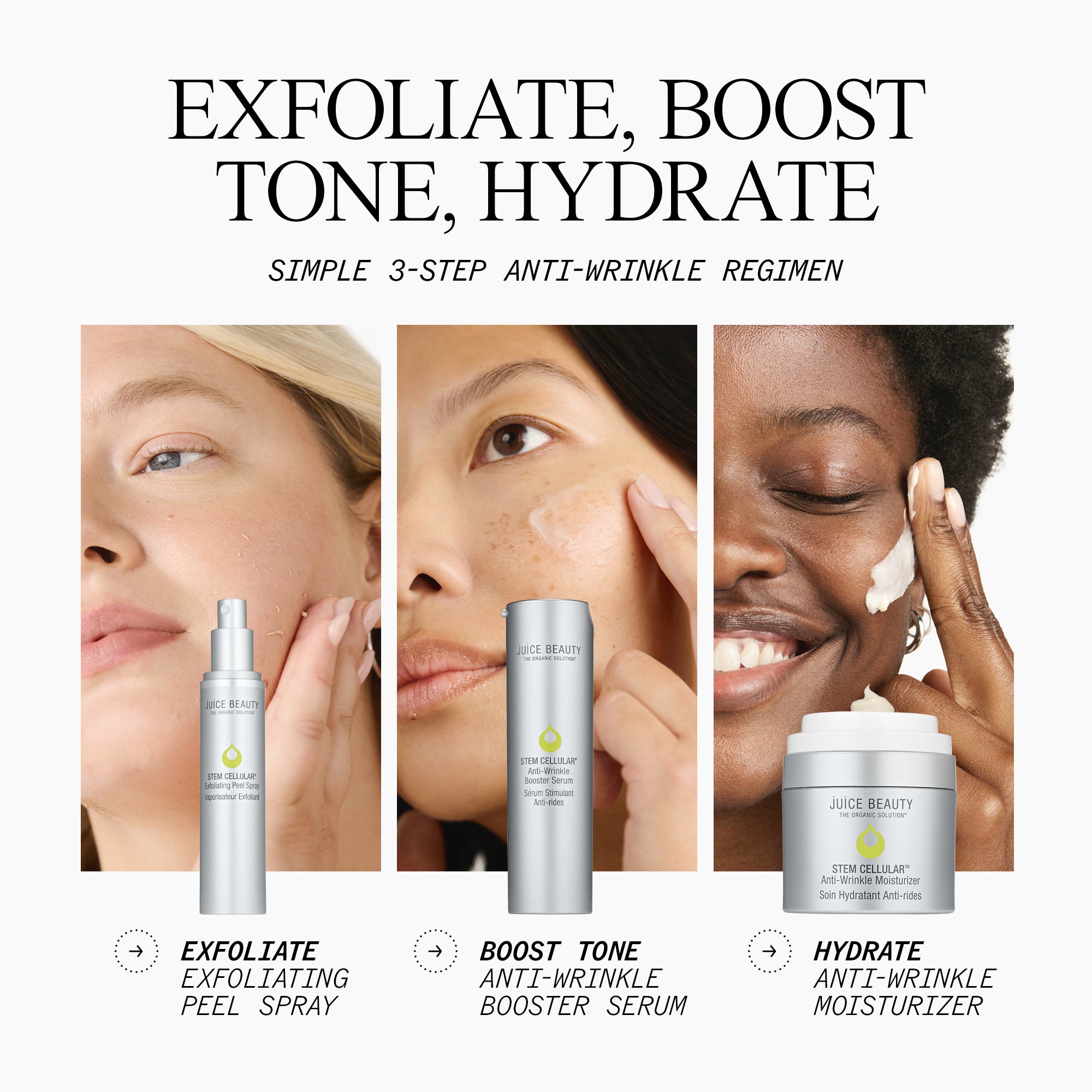 Best Anti-Wrinkle Booster Serum for Face - Reduce Fine Lines & Wrinkles - Hydrating & Firming Treatment - Perfect for Night Routine & Daily Skincare