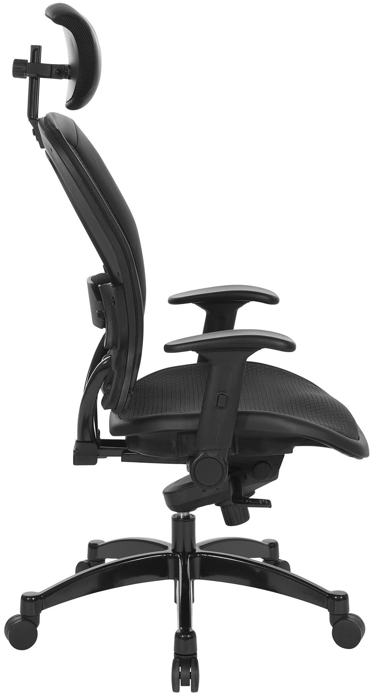 Matrex Space Seating Ergonomic Office Chair with Adjustable Headrest & Lumbar Support [27876R] - Perfect for Home Office, Gaming & Workspace Comfort