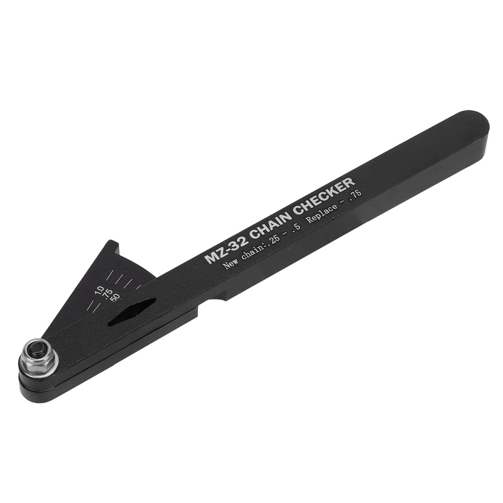 FECAMOS Bike Chain Wear Indicator Tool - Quick & Accurate Chain Length Checker, Durable Aluminum Alloy Bicycle Chain Gauge for Road & Mountain Bikes - Perfect for Cycling Maintenance & Repair