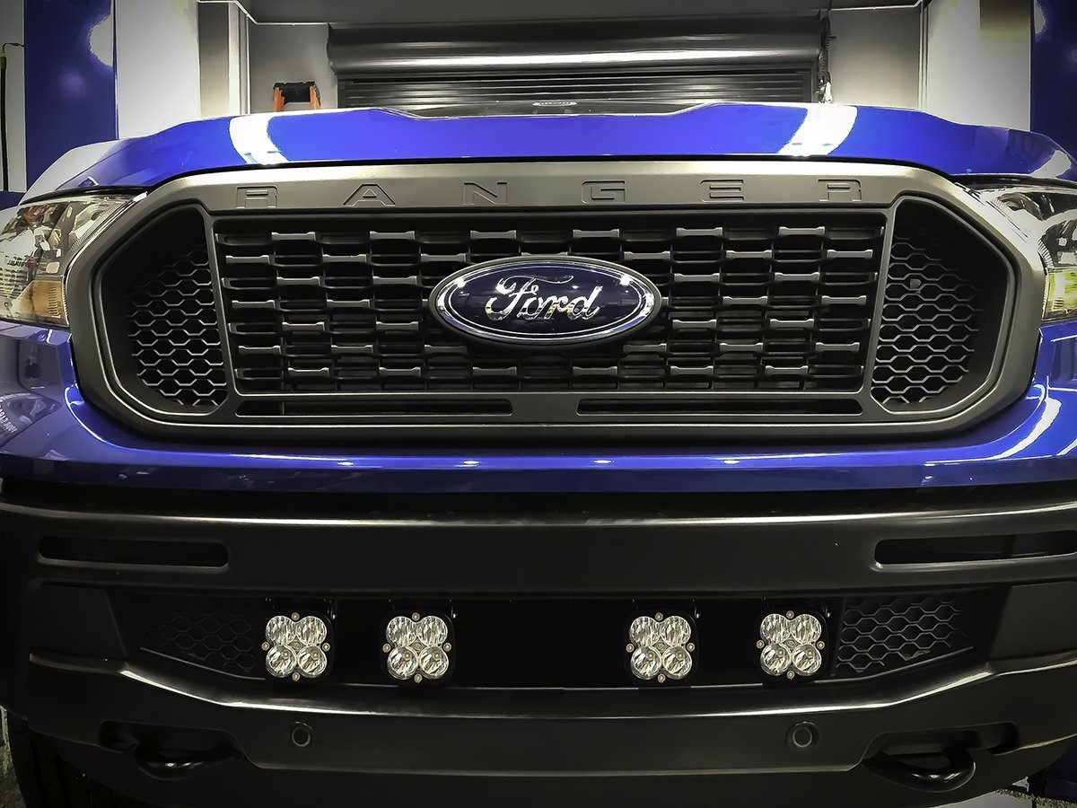 2023 Ford Ranger Baja Designs Squadron Series LED Grille Light Kit - High-Performance Off-Road Lighting for Night Driving & Adventure