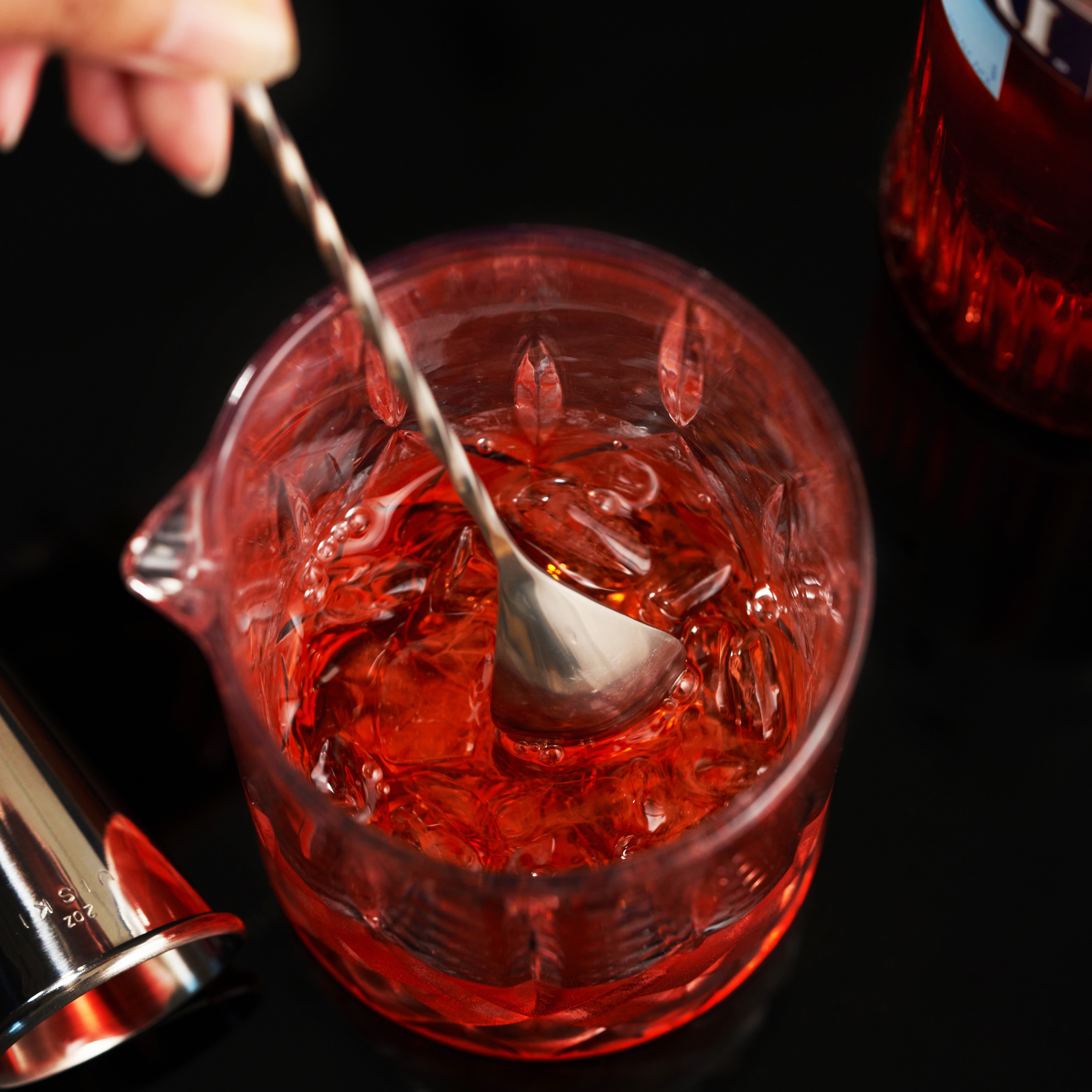 Premium Harrison Weighted Bar Spoon - 12 Inch Stainless Steel Mixing Tool for Cocktails, Bartending & Home Bars - Perfect for Stirring, Layering & Crafting Drinks
