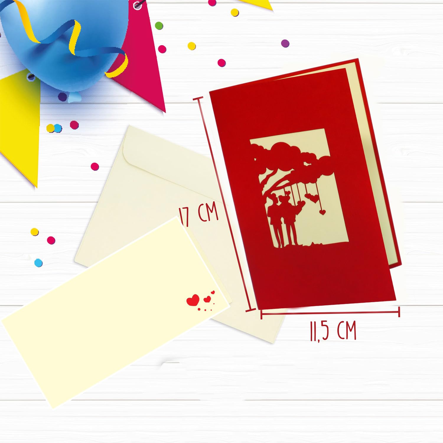 LINPopUp® 3D Pop-Up Wedding Cards - Same Sex Marriage & Gay Wedding Invitations for Couples | Perfect for LGBTQ+ Weddings, Anniversaries & Special Celebrations