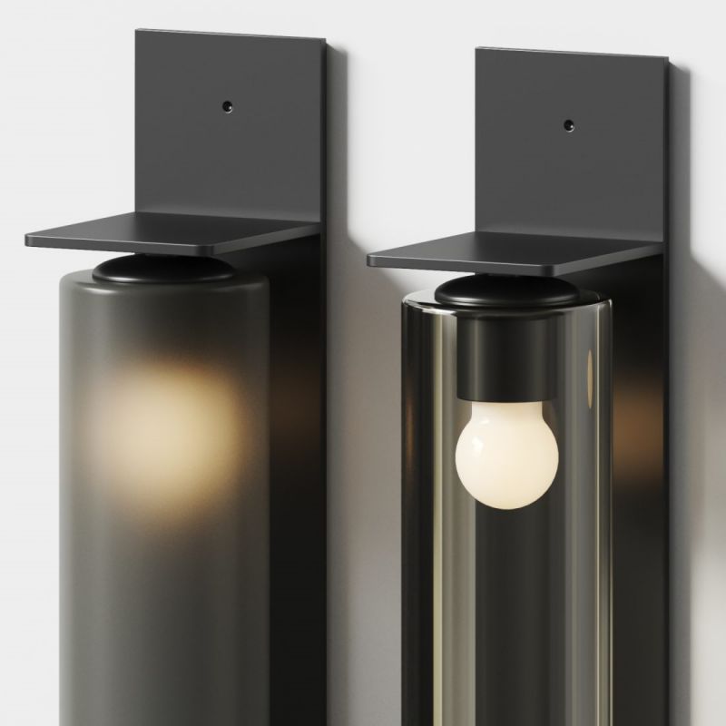 Eclipse Wall Sconce Light Fixture - Modern Indoor/Outdoor Wall Lighting for Living Room, Bedroom, Patio & Hallway - Dimmable LED Wall Lamp with Adjustable Arms