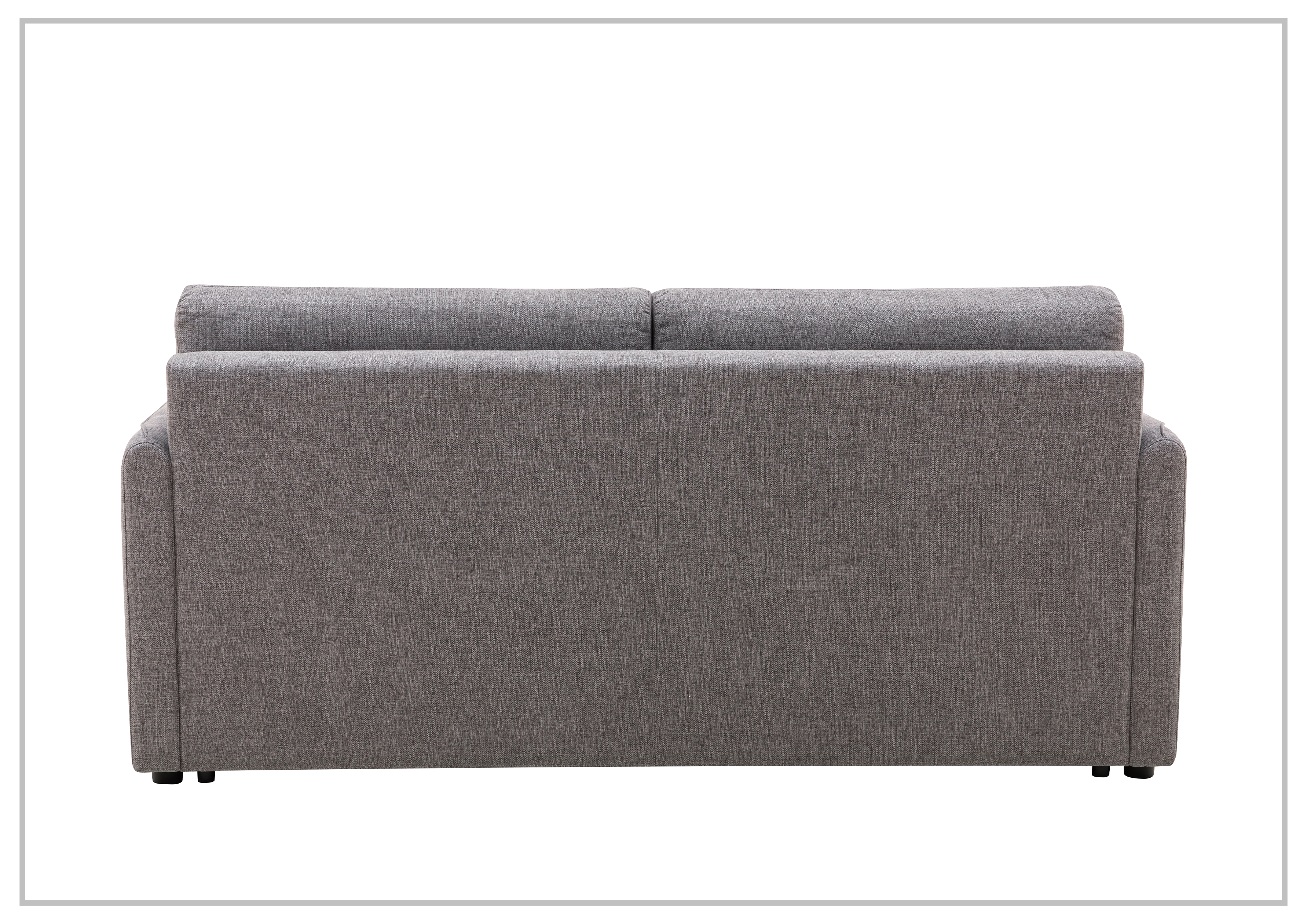 Gio Italia New York Queen Size Fabric Sleeper Sofa with Memory Foam - Affordable Convertible Sofa Bed for Small Spaces, Guest Rooms & Apartments