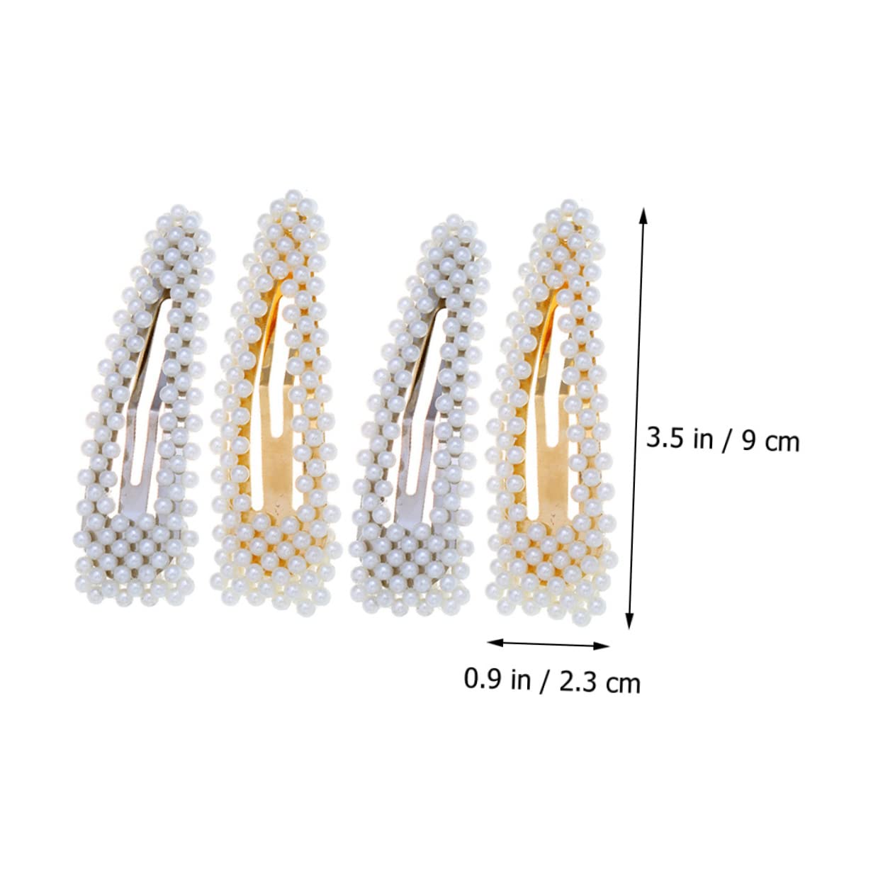 Minkissy Pearl Hair Pins - Elegant Pearl Bobby Pins for Women, Decorative Hair Clips & Hair Jewelry for Weddings, Parties & Special Occasions