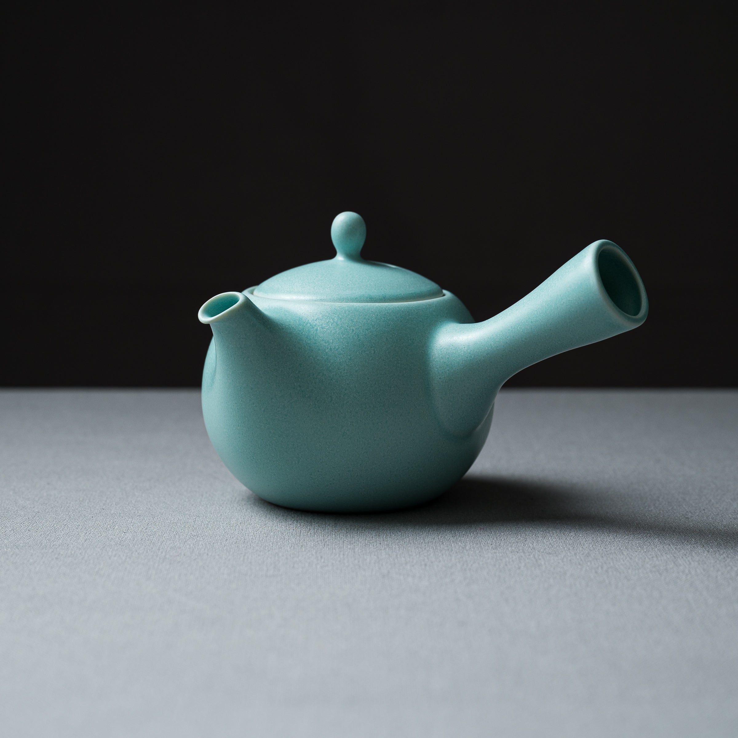 Yui Kyusu Japanese Teapot 330ml - Side Handle, 4 Colors - Perfect for Green Tea, Matcha & Herbal Brewing at Home or Office