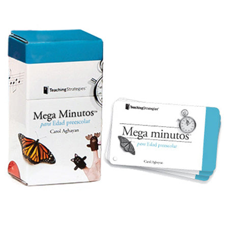 Mega Minutos® Preschool Learning Flashcards (Cards 1-100) - Early Childhood Education, Alphabet & Number Recognition, Homeschool & Classroom Activities