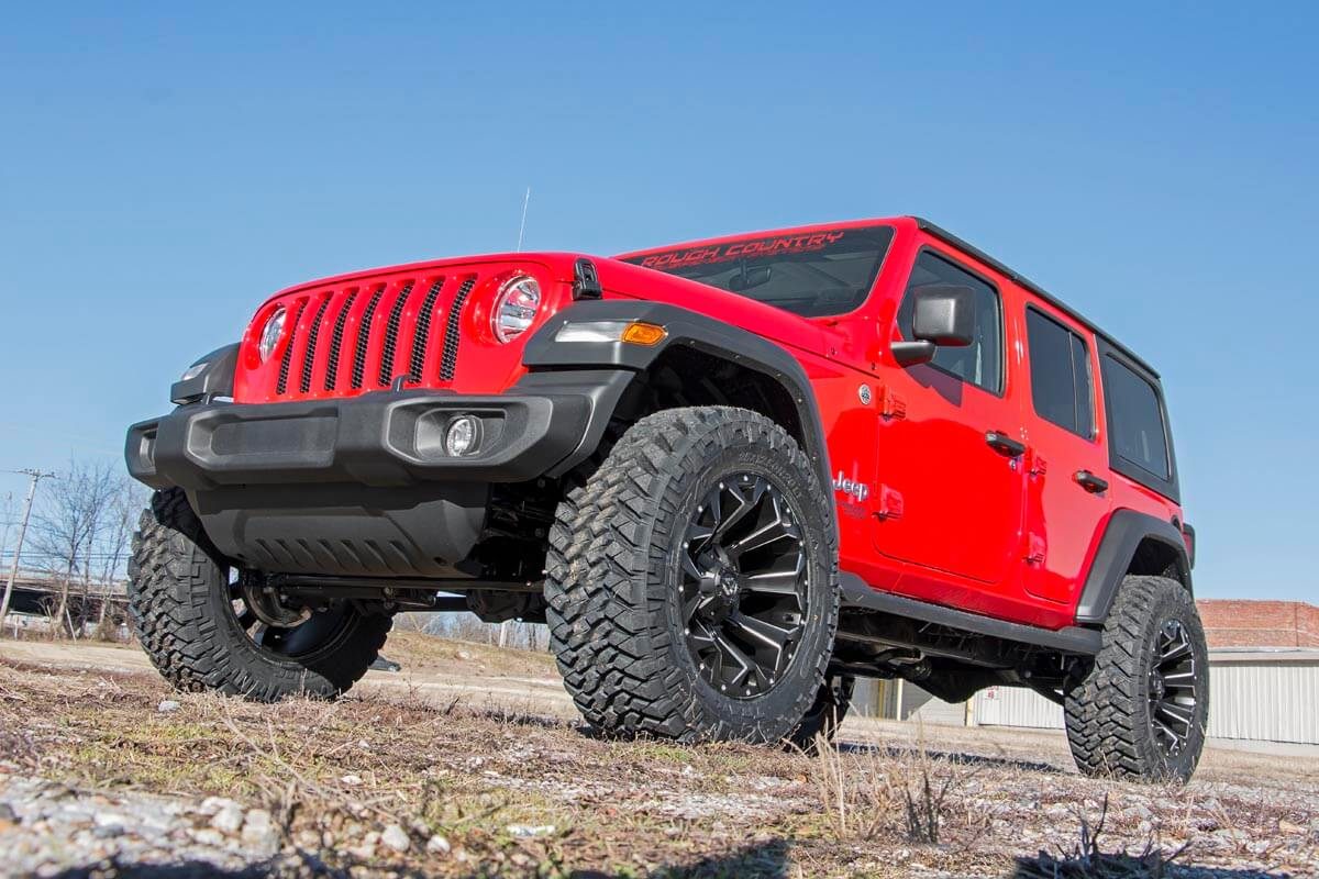 2.5 Inch Lift Kit for Jeep Wrangler JL 4WD (2018-2023) - Heavy Duty Coil Springs | M1 Series | Part #91340 | Off-Road Suspension Upgrade for Enhanced Ground Clearance & Performance