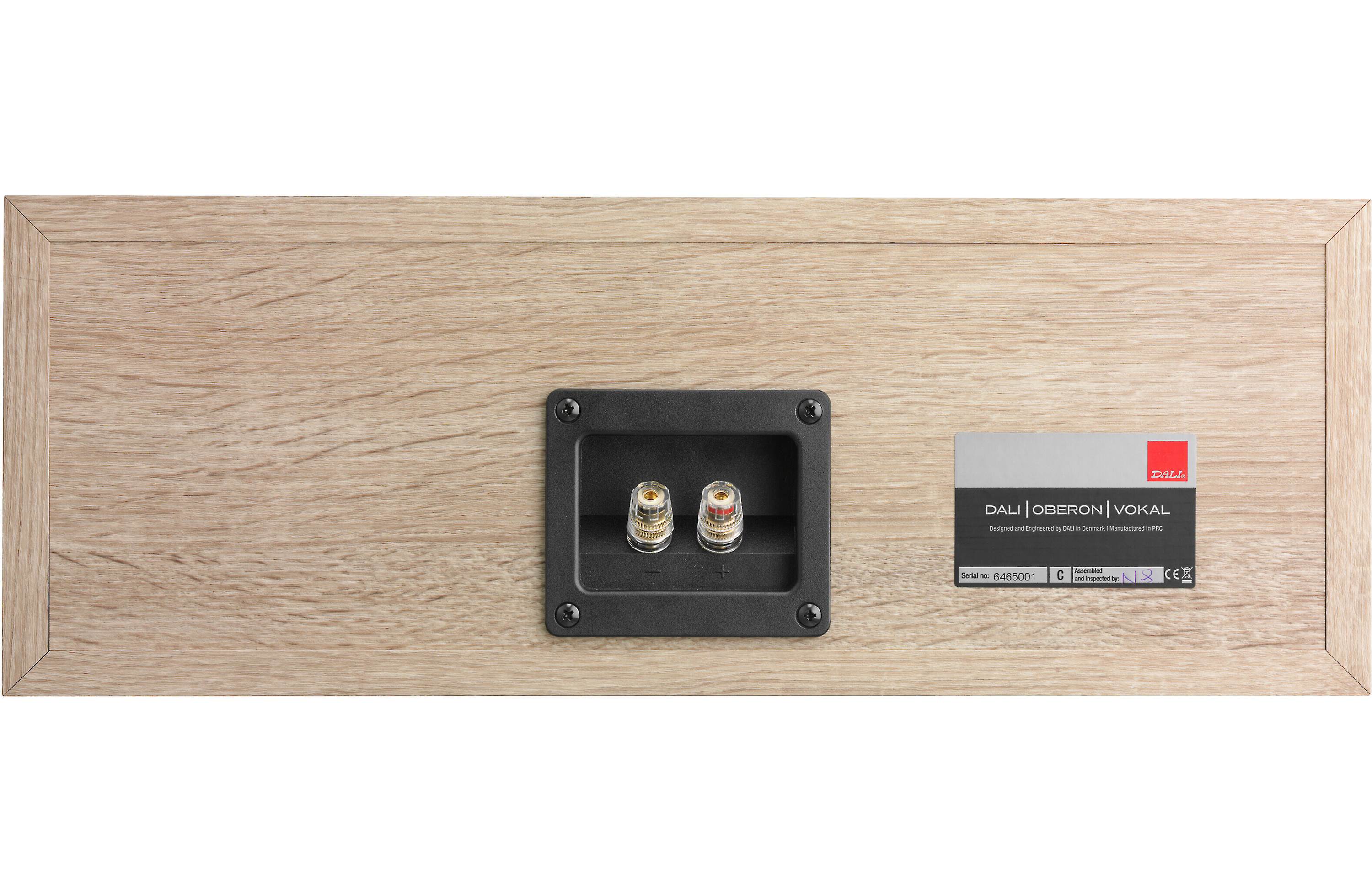 Dali Oberon Vokal Center Channel Speaker - Premium Home Theater Sound for Movies & Music | Perfect for Living Room & Entertainment Systems