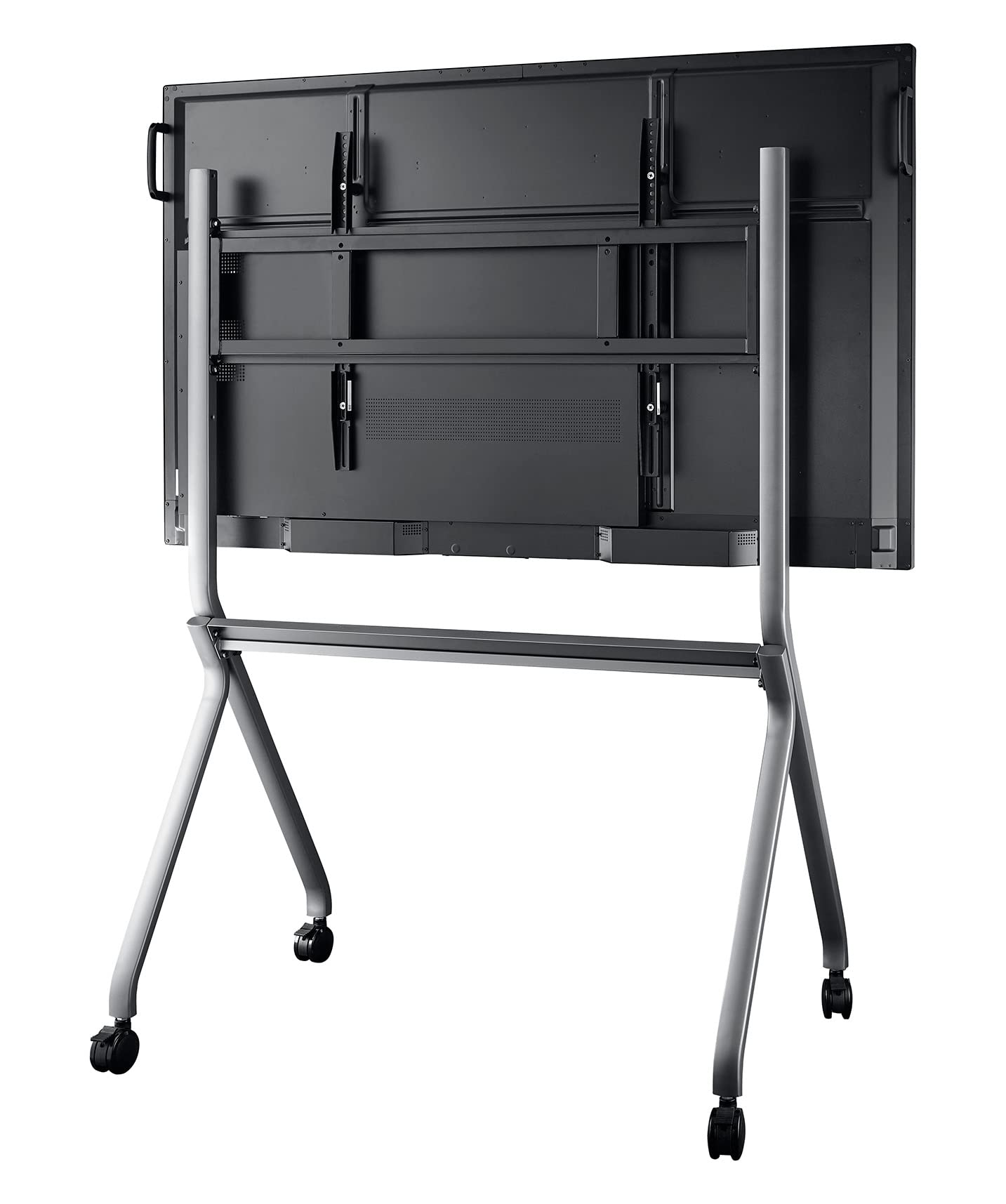 AG Neovo FMC-06 Interactive Whiteboard Stand - Adjustable Smart Display Stand with Floor Mounting Cart for Classrooms & Conference Rooms | Perfect for Presentations & Collaborative Learning