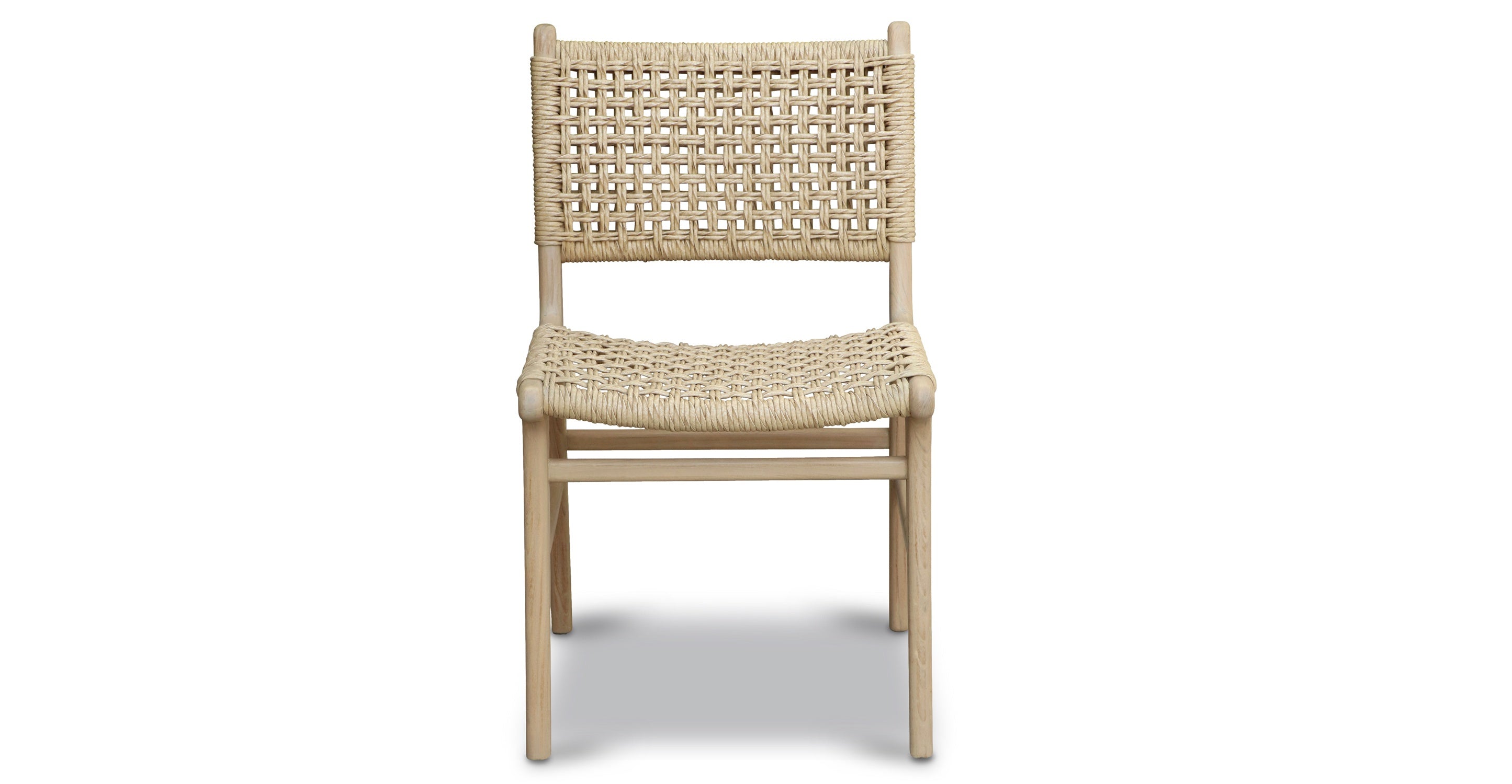 Modern Indoor/Outdoor Dining Chair - Lightweight, Durable & Weather-Resistant for Patio, Garden, Restaurant & Home Use