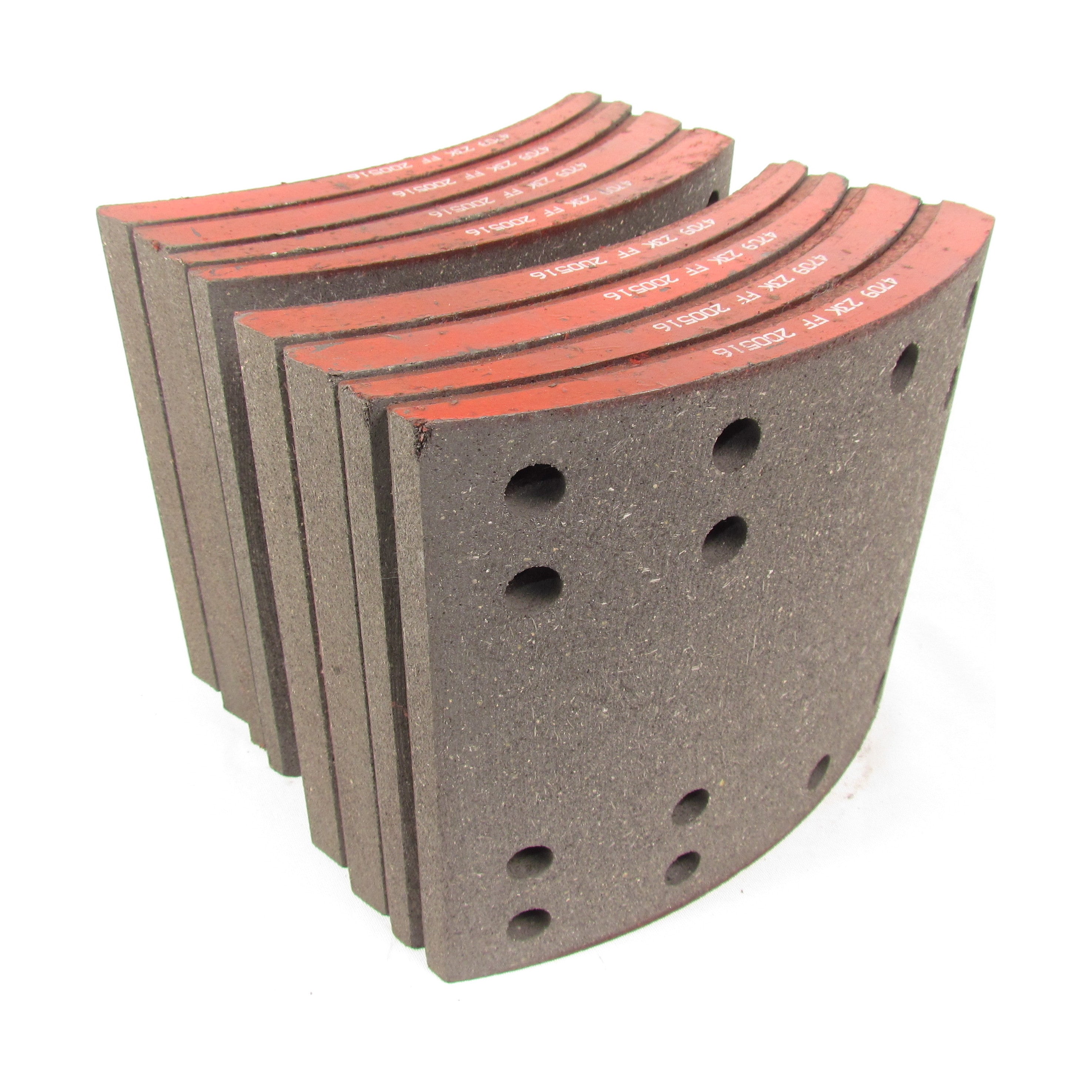 Fortpro 4524 Heavy Duty Brake Lining Set for GAWR 23K, 16.5