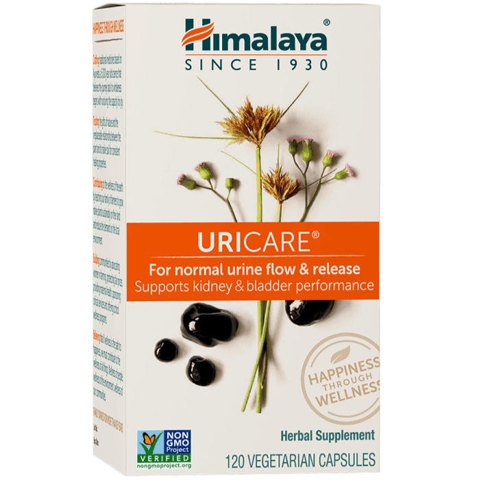 Himalaya UriCare Urinary Tract Support Supplement - 120 Veggie Capsules for Women & Men - Promotes Bladder & Kidney Health - Herbal UTI Relief - Use Daily for Optimal Urinary Function