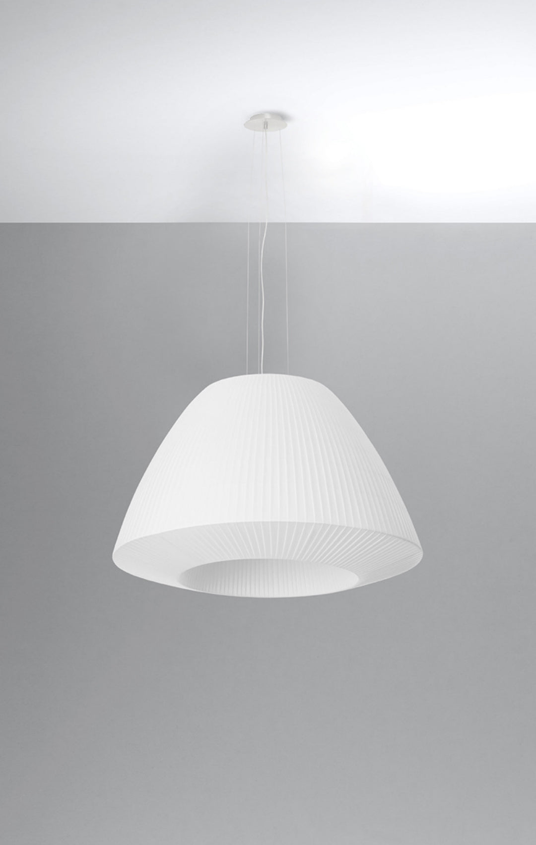 XUAI Modern Fabric Pendant Light - Handmade Boho Chic Hanging Lamp for Living Room, Bedroom, Dining Room & Nursery Decor | Soft Ambient Lighting for Home & Office Spaces