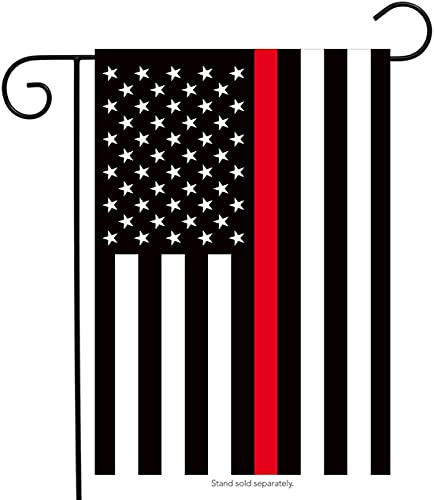 American Garden Flag Red Line