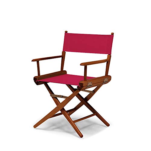 Red With Walnut Frame