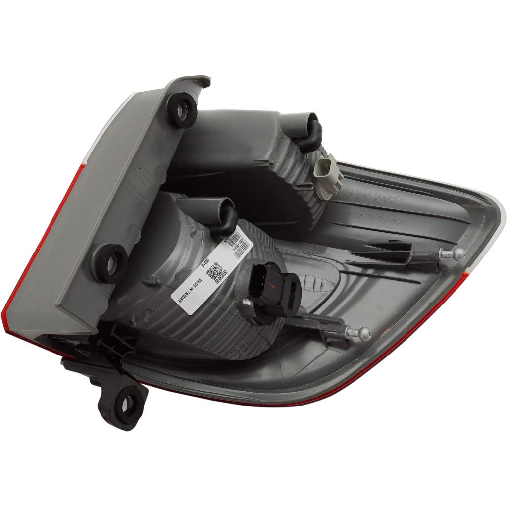 Dodge Durango Tail Light Assembly 2011-2013 Driver Side - DOT Certified with Bulbs Included (Part# CH2804103/55079137AG) - Perfect for Replacement & Night Driving Safety