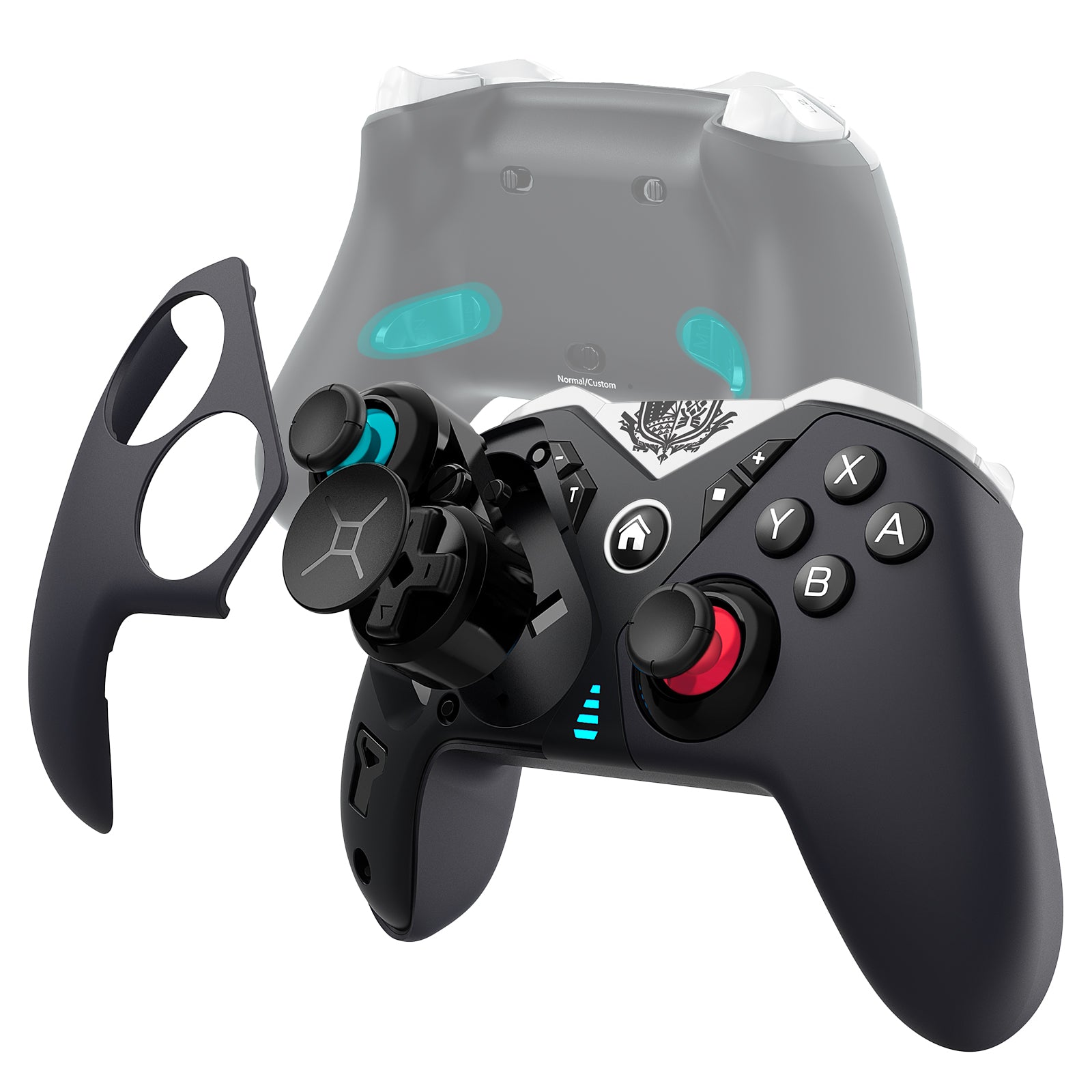 NexiGo NS90 Elite Wireless Controller for Nintendo Switch, Switch Lite & OLED - Ergonomic Design for Gaming, Multiplayer & Long Play Sessions