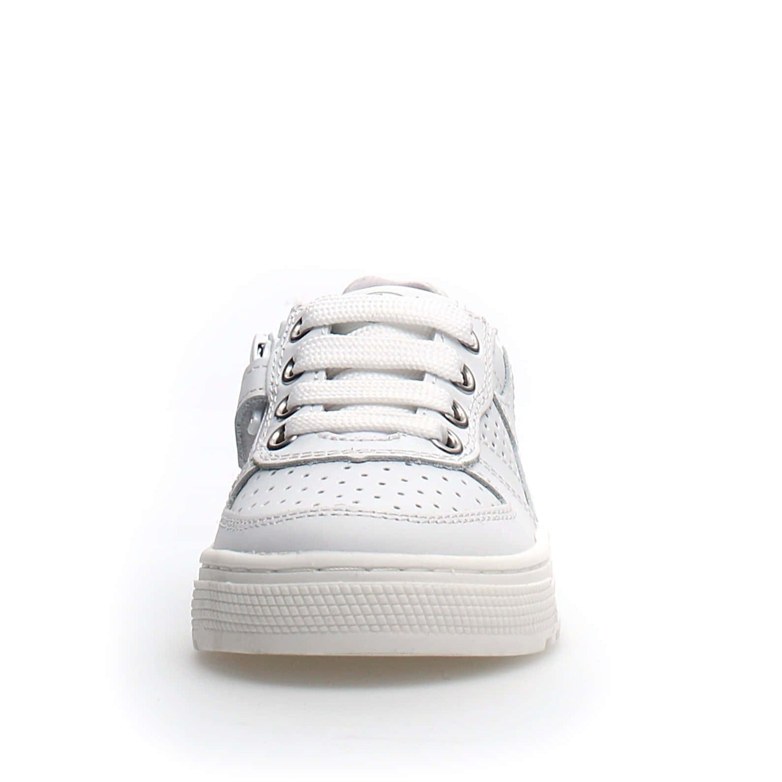 Naturino Kids' Hess Zip Sneakers - White | Comfortable & Stylish Shoes for Boys & Girls | Perfect for School, Play & Everyday Wear