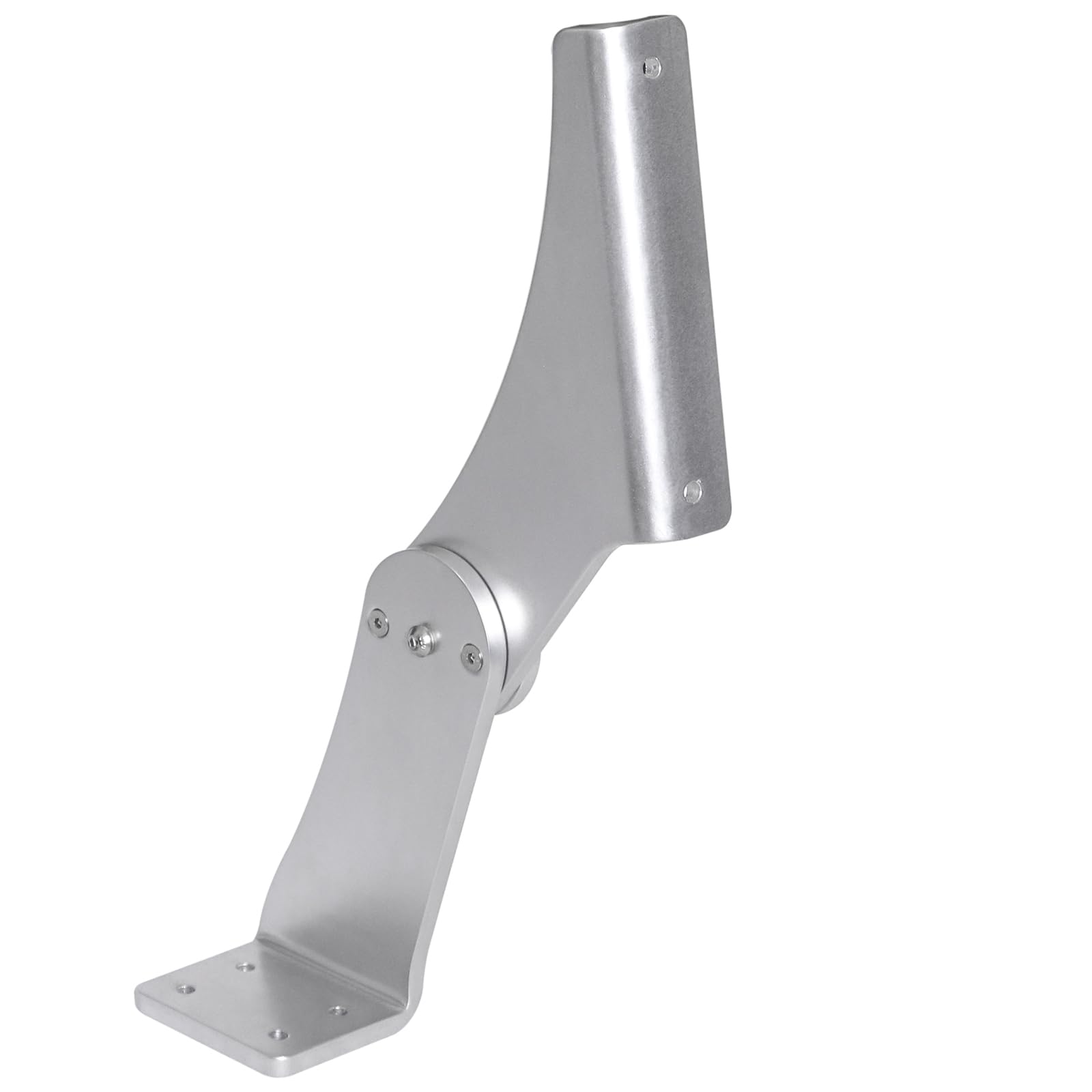 **Aluminum Boat Pivot Flip-Up Armrest Set - 80° Rotation, Left & Right Pair - Durable Marine Seat Hinge for Fishing Boats & Yachts**