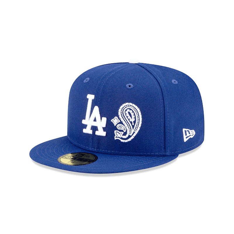New Era Q3 QT 59FIFTY 9525 Los Angeles Dodgers Fitted Baseball Cap - Official MLB Snapback Hat for Men & Women - Perfect for Games, Streetwear & Sports Fans