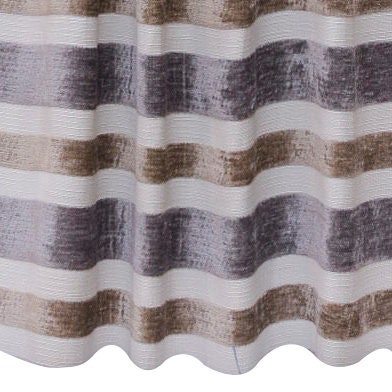 Beige and Purple Chenille Jacquard Velvet Fabric by the Yard - Soft Decorative Upholstery Material for DIY Home Decor, Curtains, Pillows, and Craft Projects