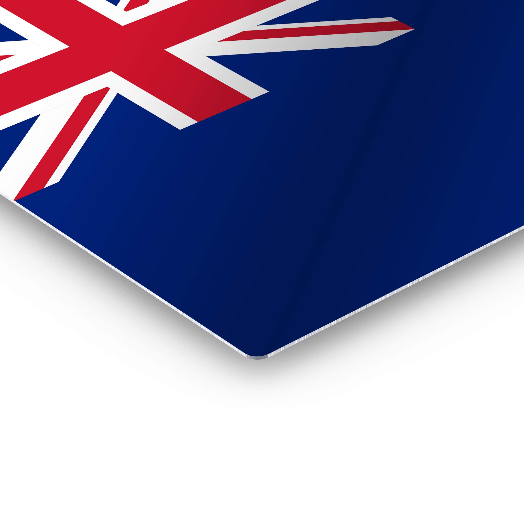 New Zealand Flag Metal Wall Art Print - 24x36 Inch NZ Country Flag Decor for Office, Living Room, Dorm & Man Cave - Premium USA-Made Modern Home Decor (Ready to Hang) - Perfect for Sports Bars, Game Rooms & Patriotic Displays