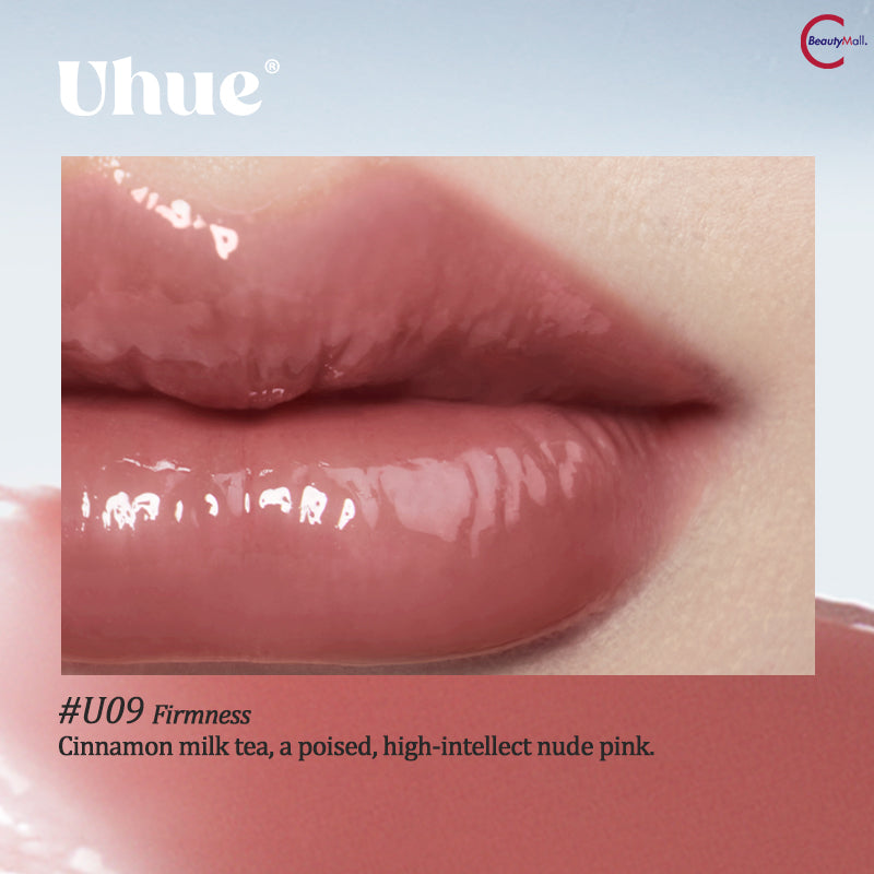 Uhue 6D Diamond Mirror Lip Gloss - Long Lasting Shiny Lip Glaze for Women, Perfect for Parties, Date Night & Everyday Wear