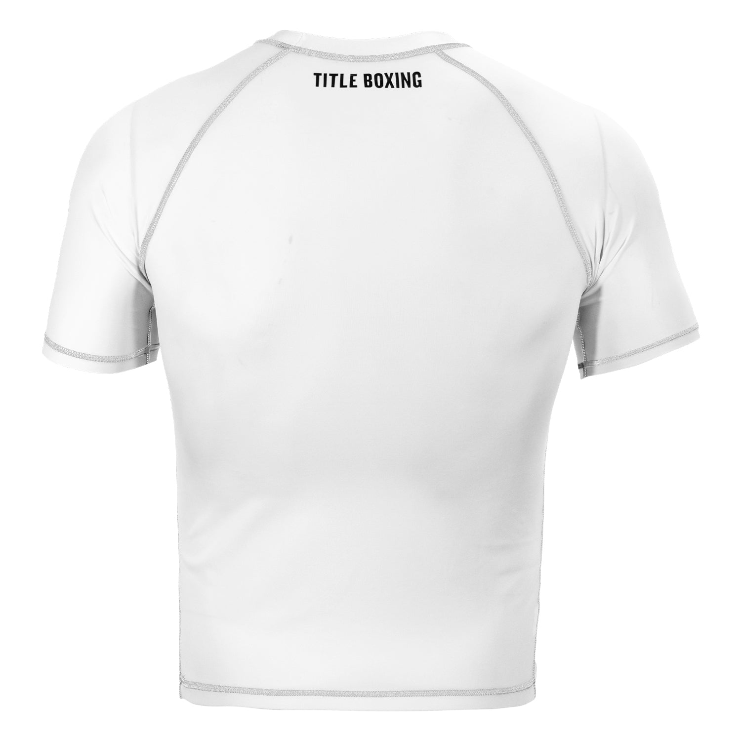 TITLE Boxing Pro Compression Contender Short Sleeve Crew - Performance Workout Shirt for Boxing, MMA & Fitness Training