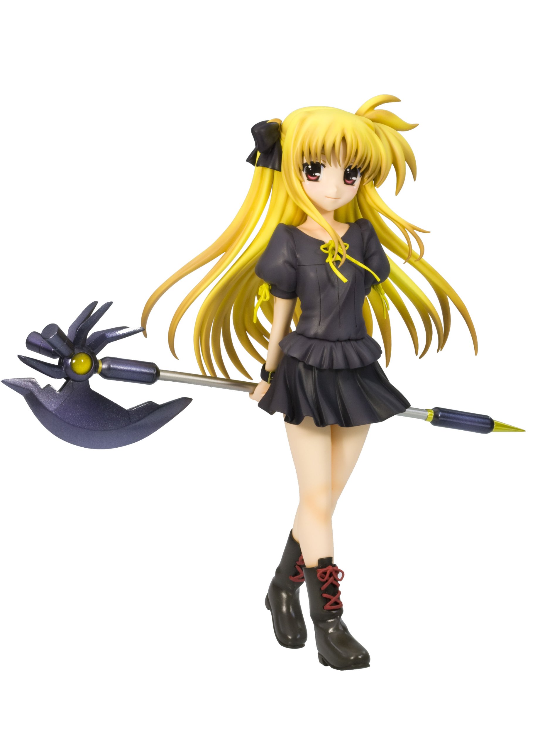 Fate Testarossa 1/8 Scale PVC Figure - Casual Wear Outfit - Magical Girl Lyrical Nanoha The Movie - Anime Collectible for Display & Decor