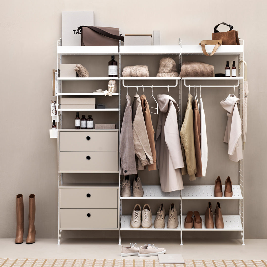 2-Drawer Storage Cabinets - Organize Home, Office & Garage - Space-Saving Cabinet with Durable Drawers for Clutter-Free Living