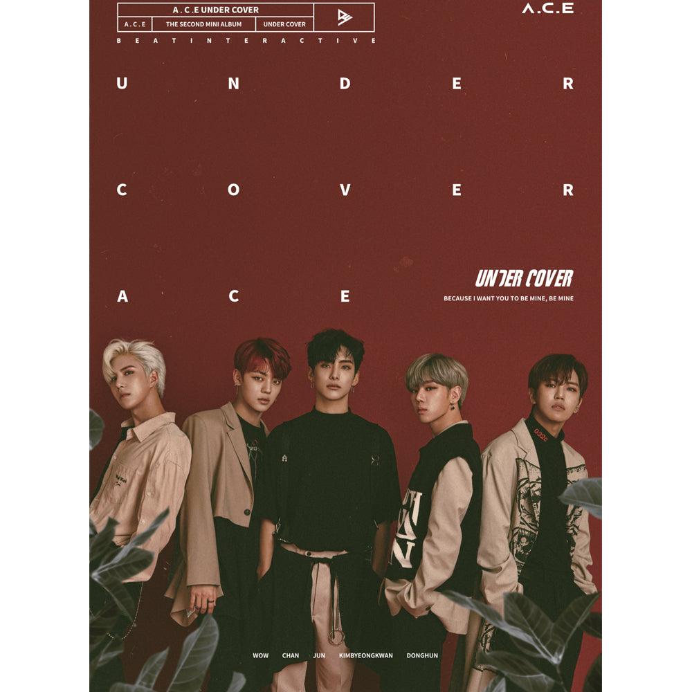 A.C.E 2nd Mini Album 'Under Cover' Kpop CD + Poster | Exclusive Limited Edition | Perfect for Kpop Collectors and Music Lovers | Great Gift for Birthdays and Special Occasions