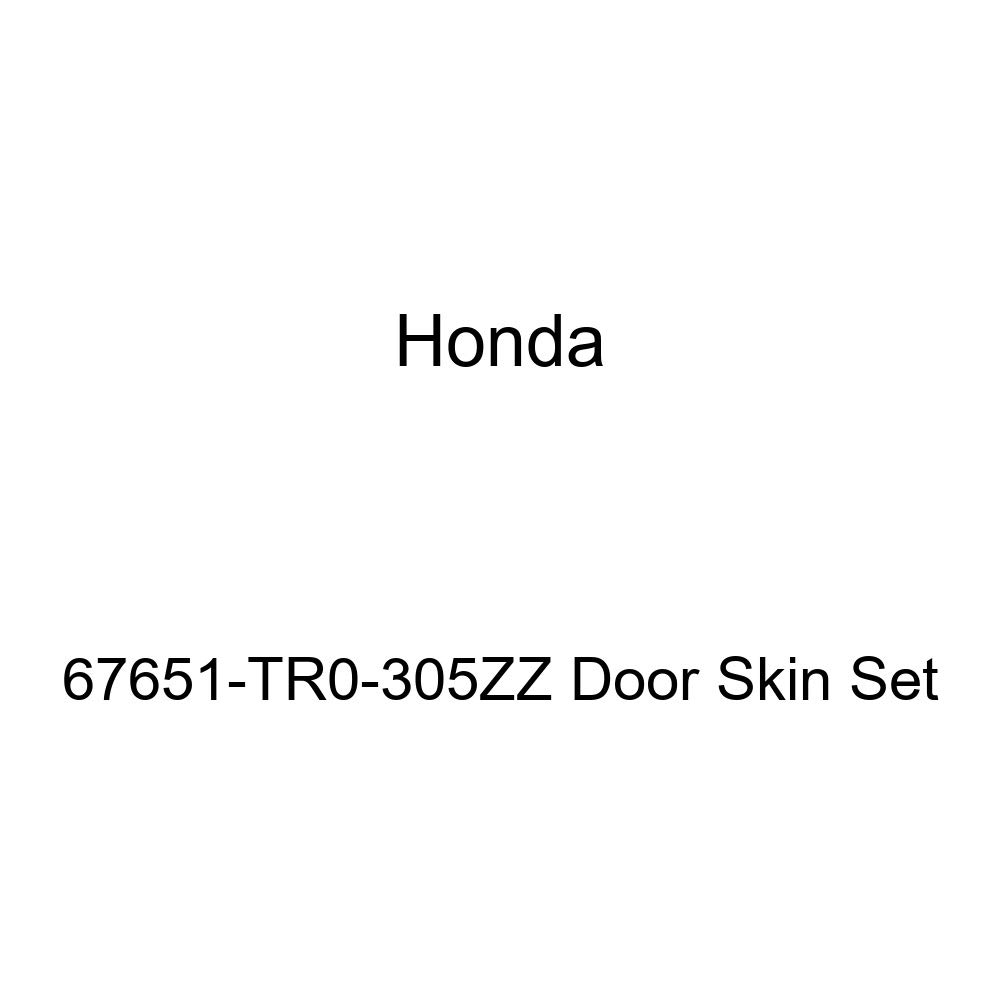 Genuine Honda 67651-TR0-305ZZ Door Skin Set - Replacement Car Door Panel Kit for Honda Vehicles | Perfect for Auto Body Repair & Restoration Projects