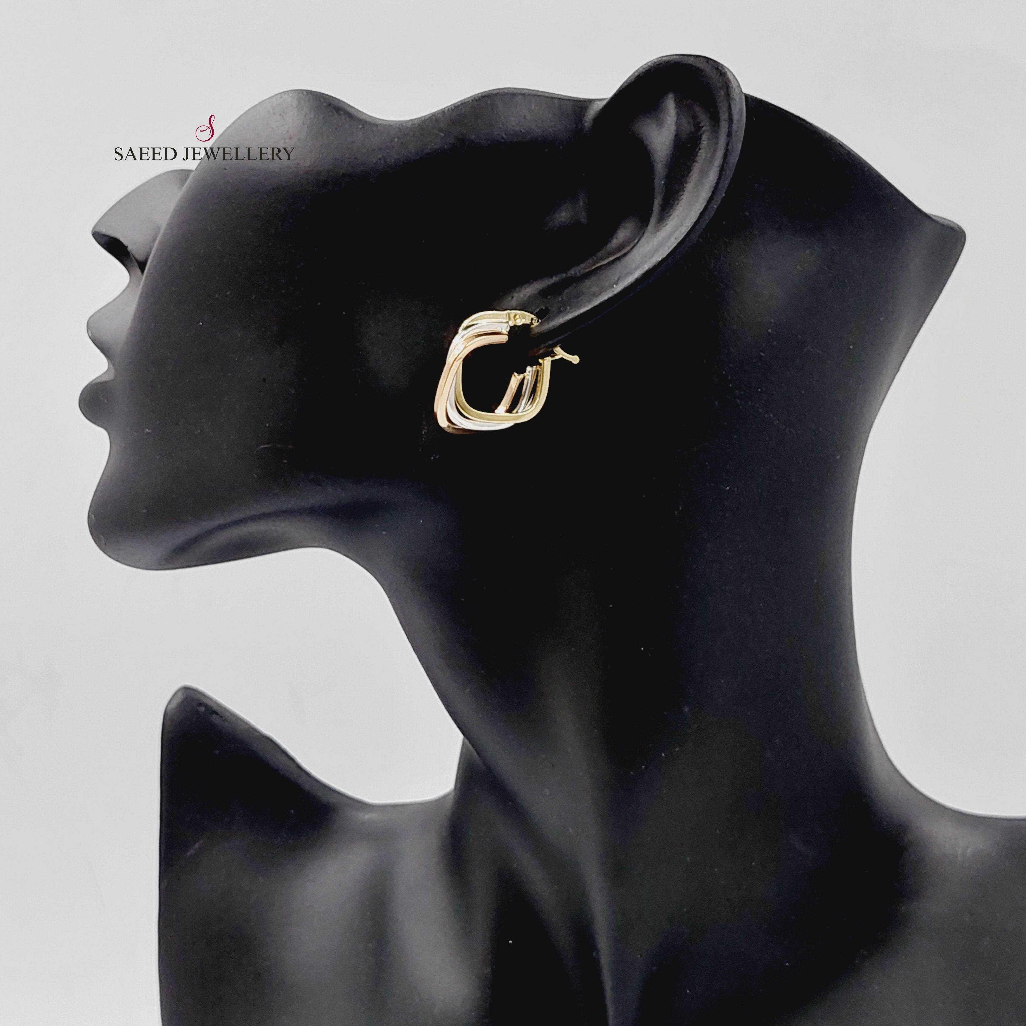Stylish Deluxe Hoop Earrings for Women - 14K Gold Plated Fashion Jewelry - Perfect for Parties, Weddings & Everyday Wear