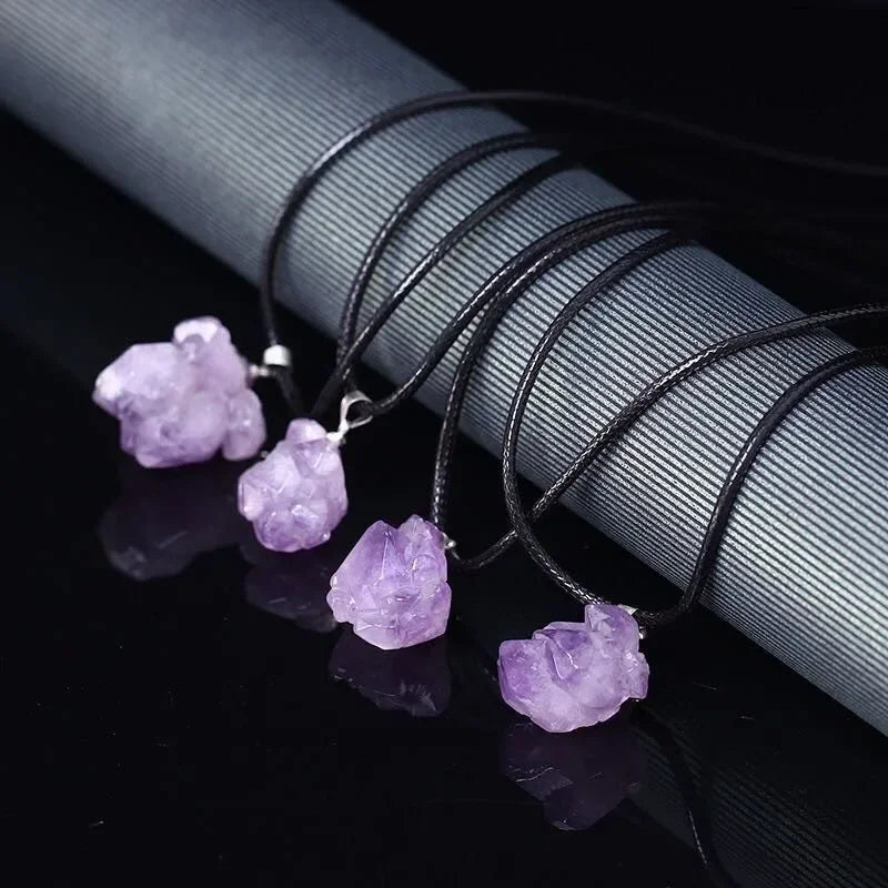 Firestone Pendant Necklace - Genuine Natural Stone Jewelry for Women | Perfect for Everyday Wear, Gifts & Special Occasions