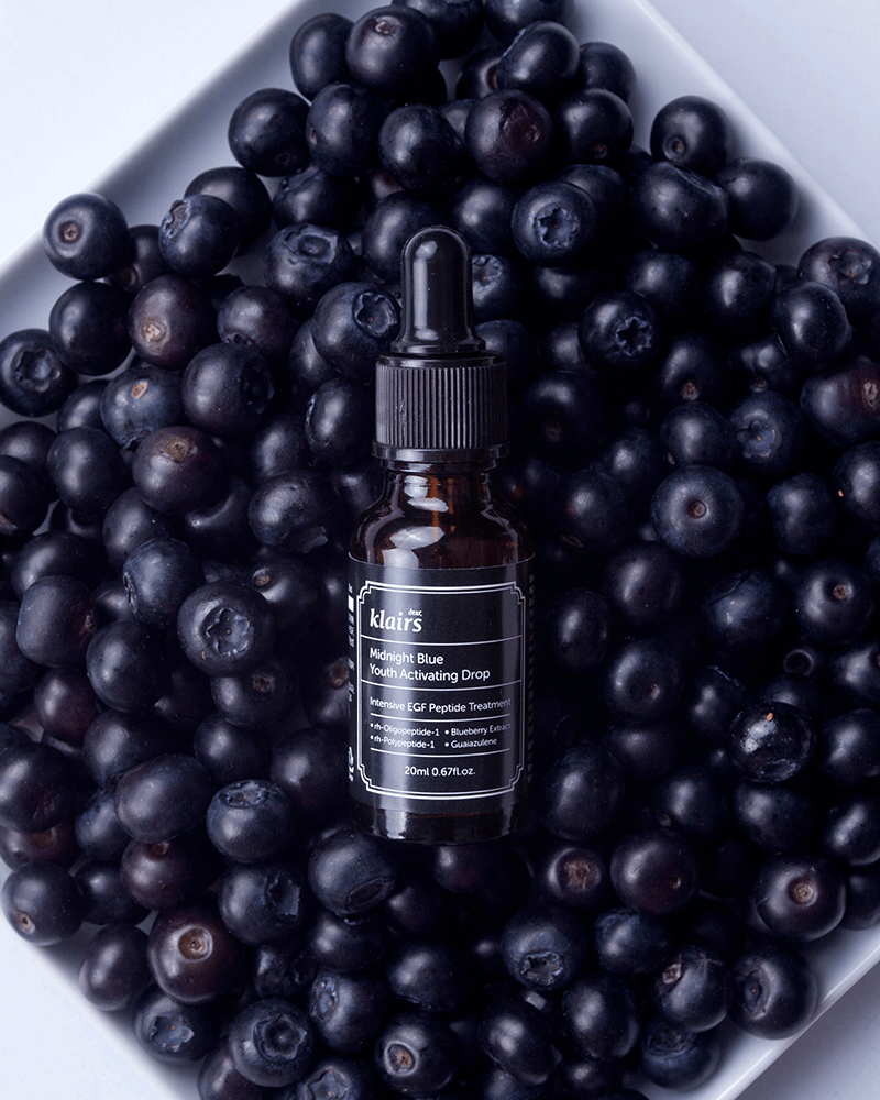 Klairs Midnight Blue Youth Activating Drop - Korean Anti-Aging Serum for Glowing Skin | Reduce Wrinkles & Fine Lines | Perfect for Nighttime Skincare Routine