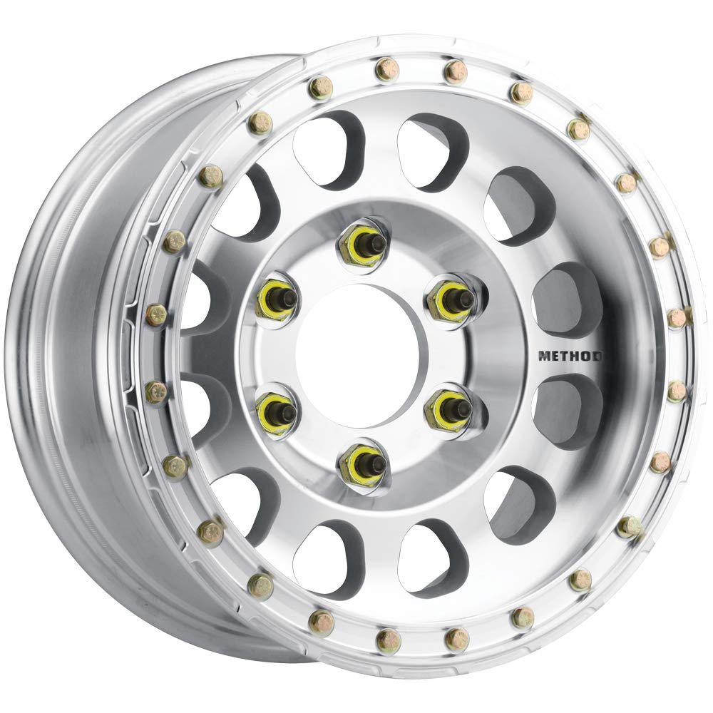 Method Race Wheels 103 Beadlock Machined Wheel RAW - 17x9 Inches, 8x170 Bolt Pattern, -12mm Offset | Off-Road, Truck & Jeep Wheels for Rugged Terrain & Adventure