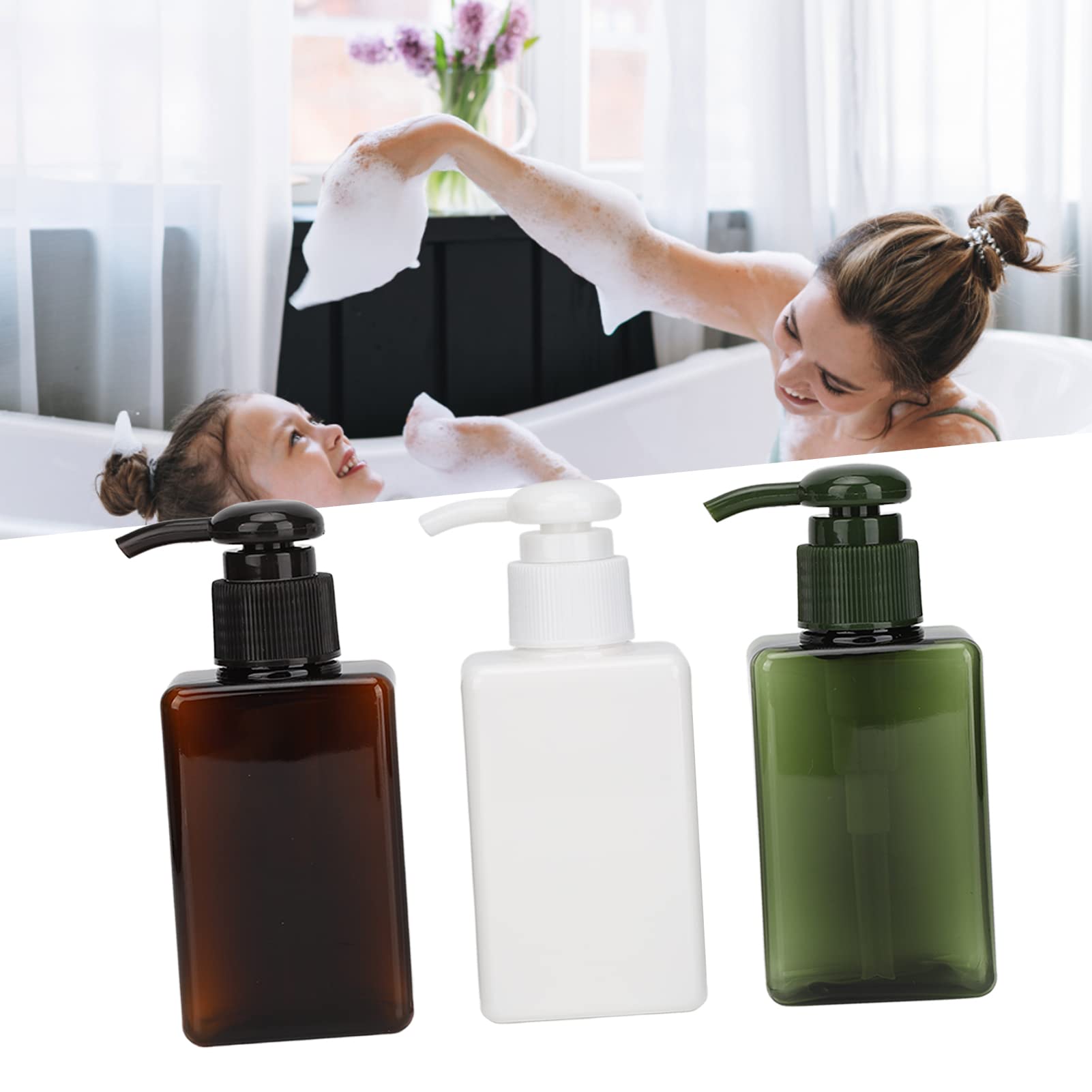 **Reusable Travel Bottles Set for Toiletries - Leak-Proof Portable Squeeze Bottles for Shampoo, Lotion & Body Wash | Perfect for Air Travel, Gym & Vacation**