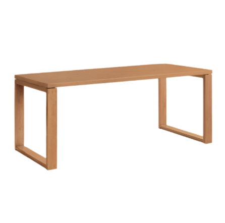 70.8x33.4x29.5 inch / 180x85x75 cm / Natural Wood Color / Beech Dining table