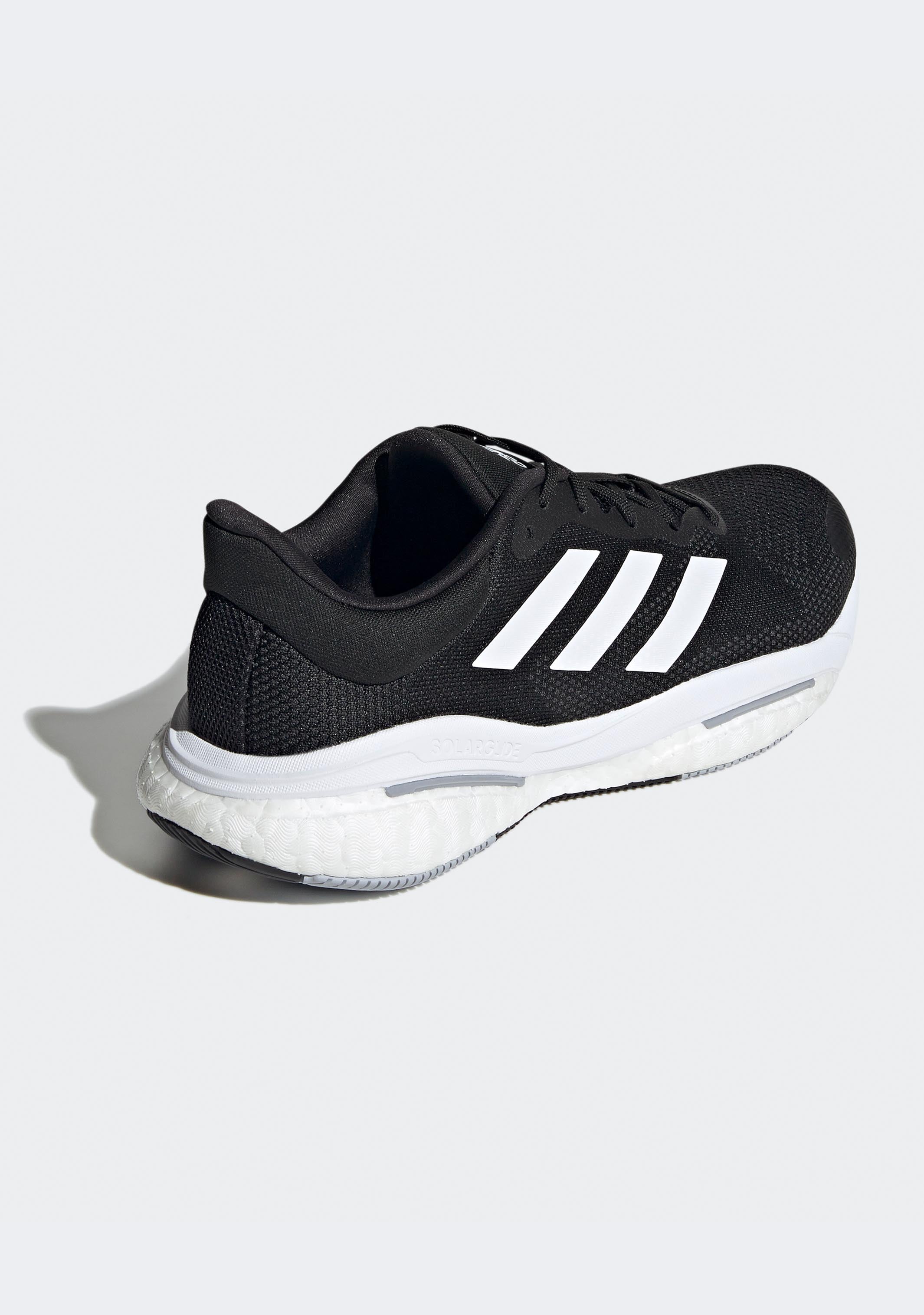 Adidas Men's Solarglide 5 Running Shoes - Lightweight Cushioned Sneakers for Jogging, Training & Gym Workouts