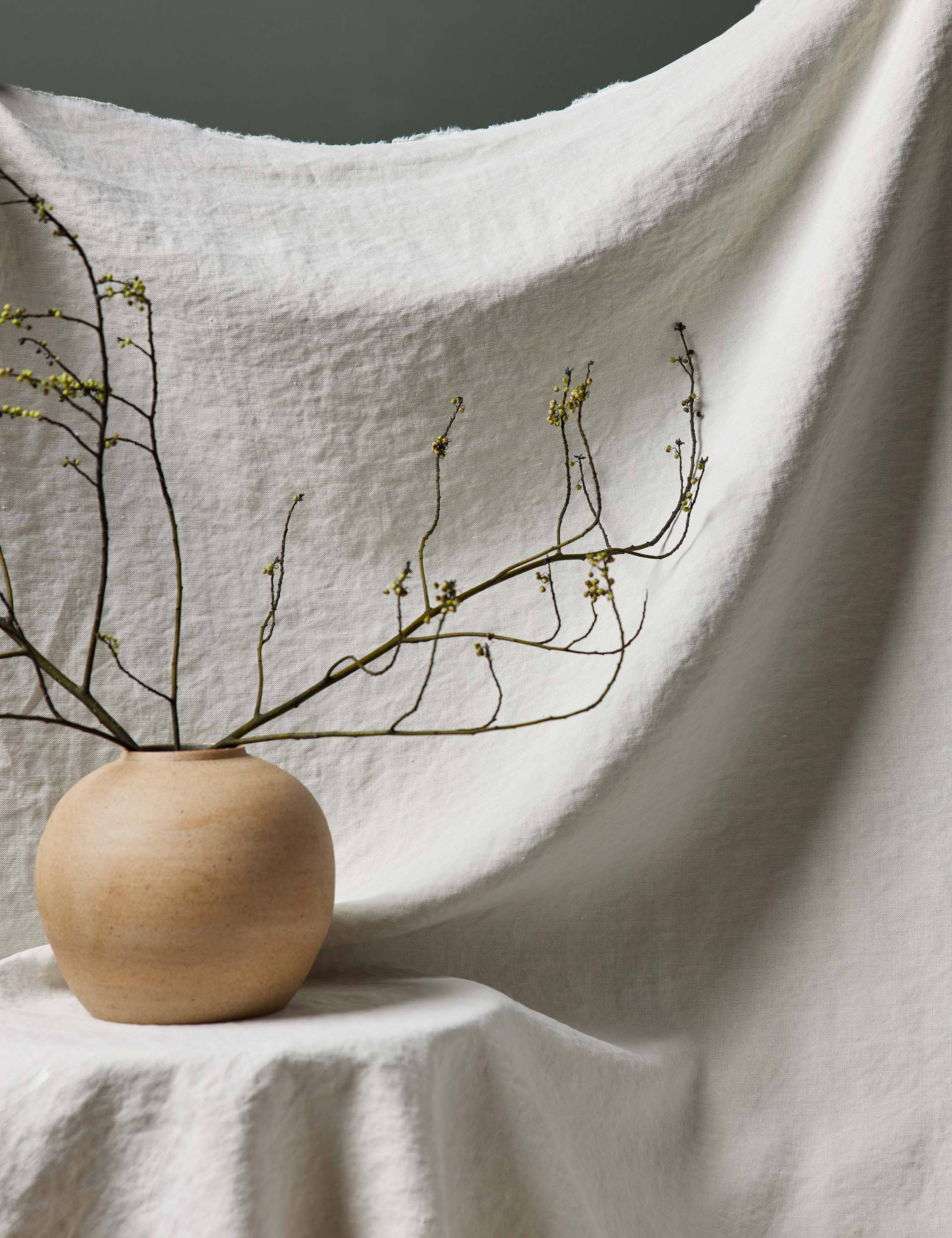 Premium Adria Linen Blend Fabric - Soft, Breathable & Durable for Clothing, Home Decor & DIY Crafts | Perfect for Dresses, Curtains & Upholstery Projects