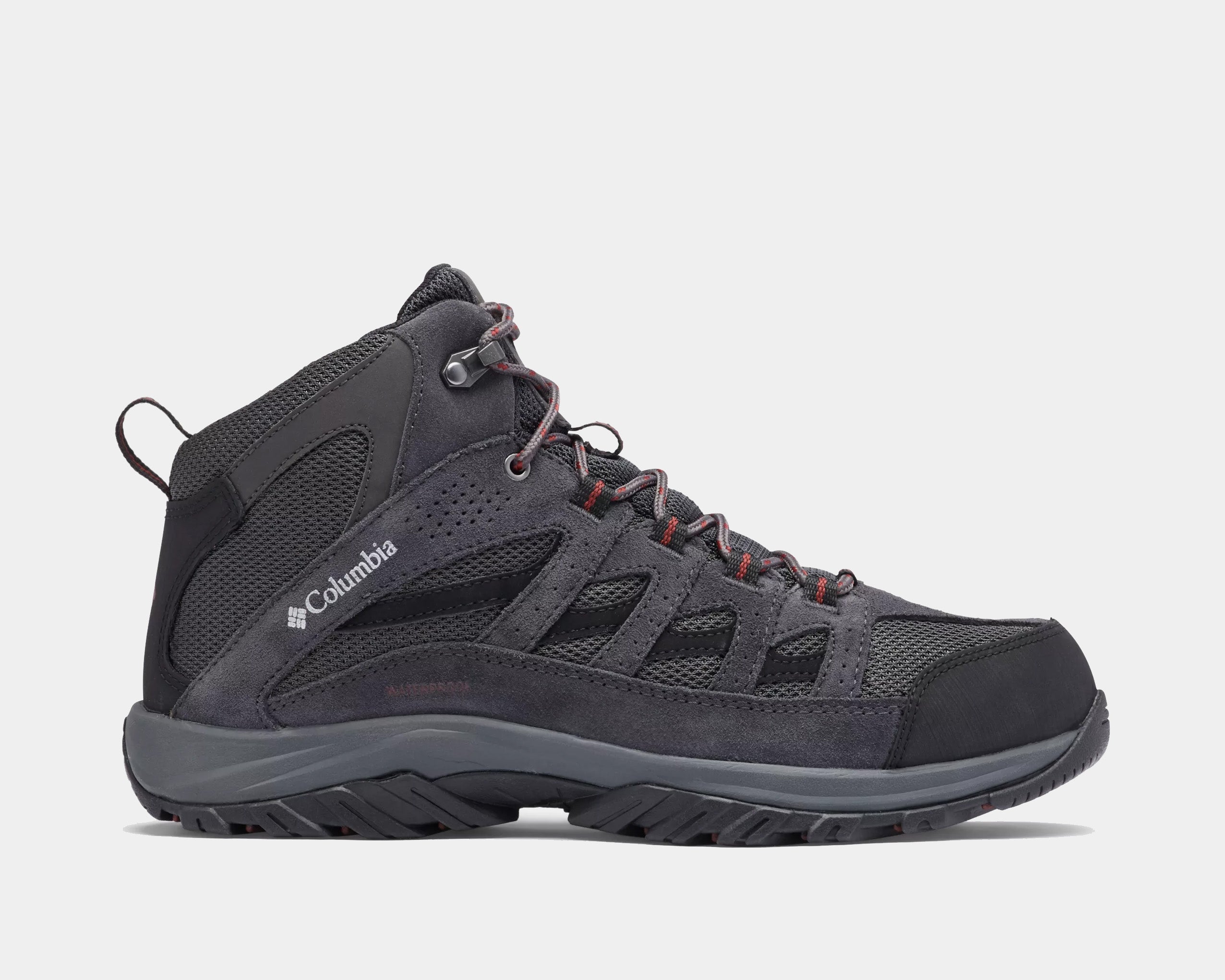 Crestwood Mid Waterproof Hiking Boots for Men & Women - Lightweight Outdoor Shoes for Trail Running, Camping & Backpacking