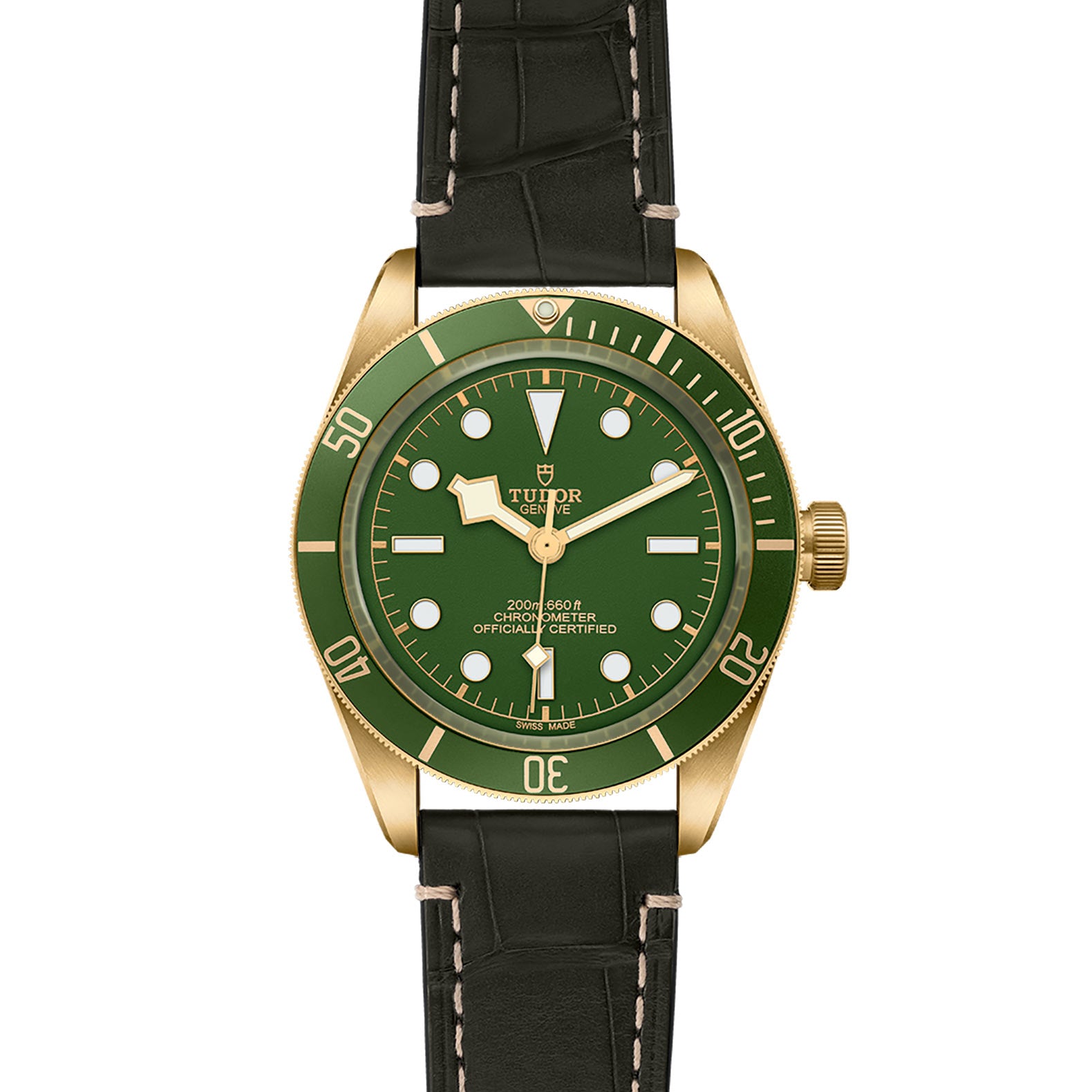 Luxury Tudor Black Bay 58 18K Gold Watch M79018V-0001 - Perfect for Diving, Business & Formal Occasions