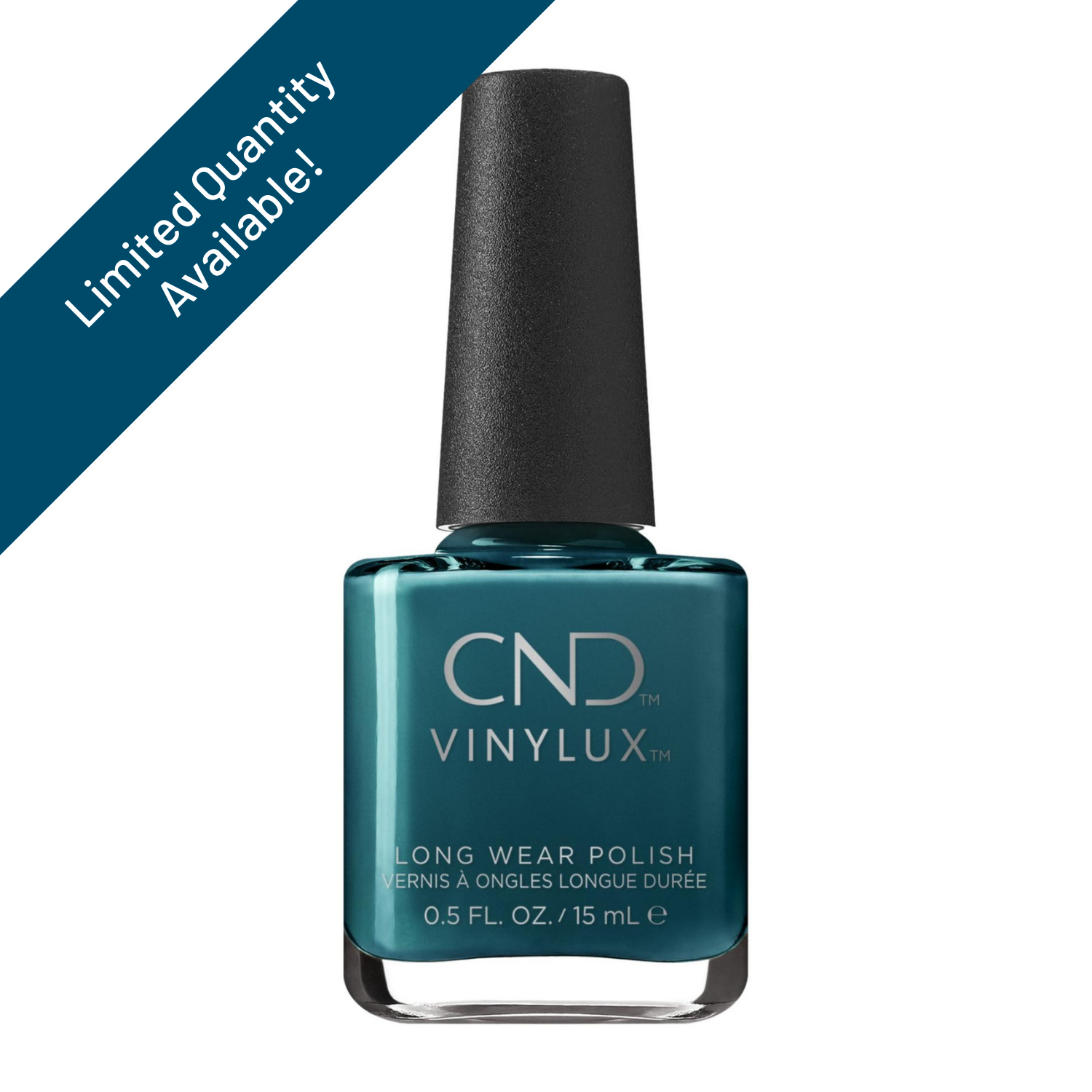 CND Vinylux Long Wear Nail Polish - Teal Time (0.5 fl oz) - Chip-Resistant, Week-Last Finish for Salon-Quality Manicures at Home | Perfect for Parties, Weddings & Everyday Wear