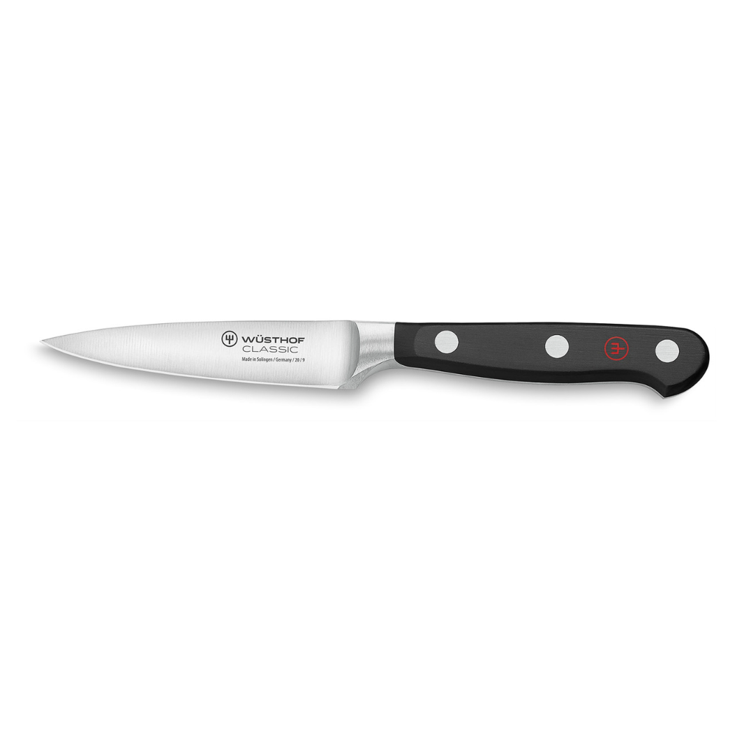 Wusthof Classic 3.5 Inch Paring Knife - High Carbon Stainless Steel Kitchen Knife for Peeling, Slicing & Precision Cutting - Perfect for Fruits, Vegetables & Small Food Prep